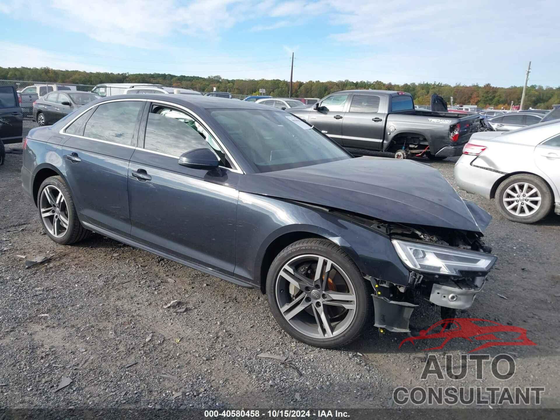 AUDI A4 2017 - WAUENAF49HN026826