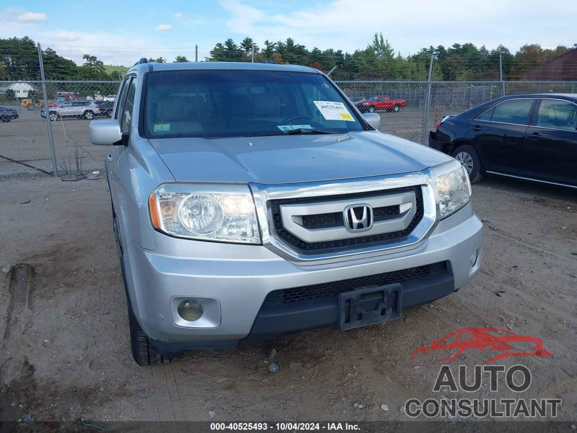 HONDA PILOT 2009 - 5FNYF48879B024569