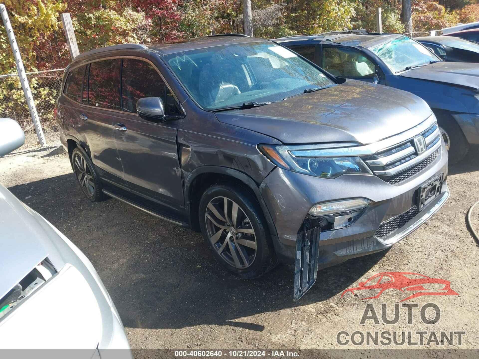 HONDA PILOT 2018 - 5FNYF6H04JB004449