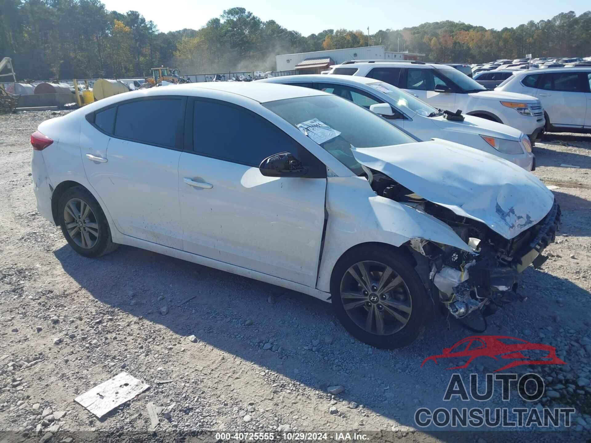 HYUNDAI ELANTRA 2017 - 5NPD84LF5HH124037