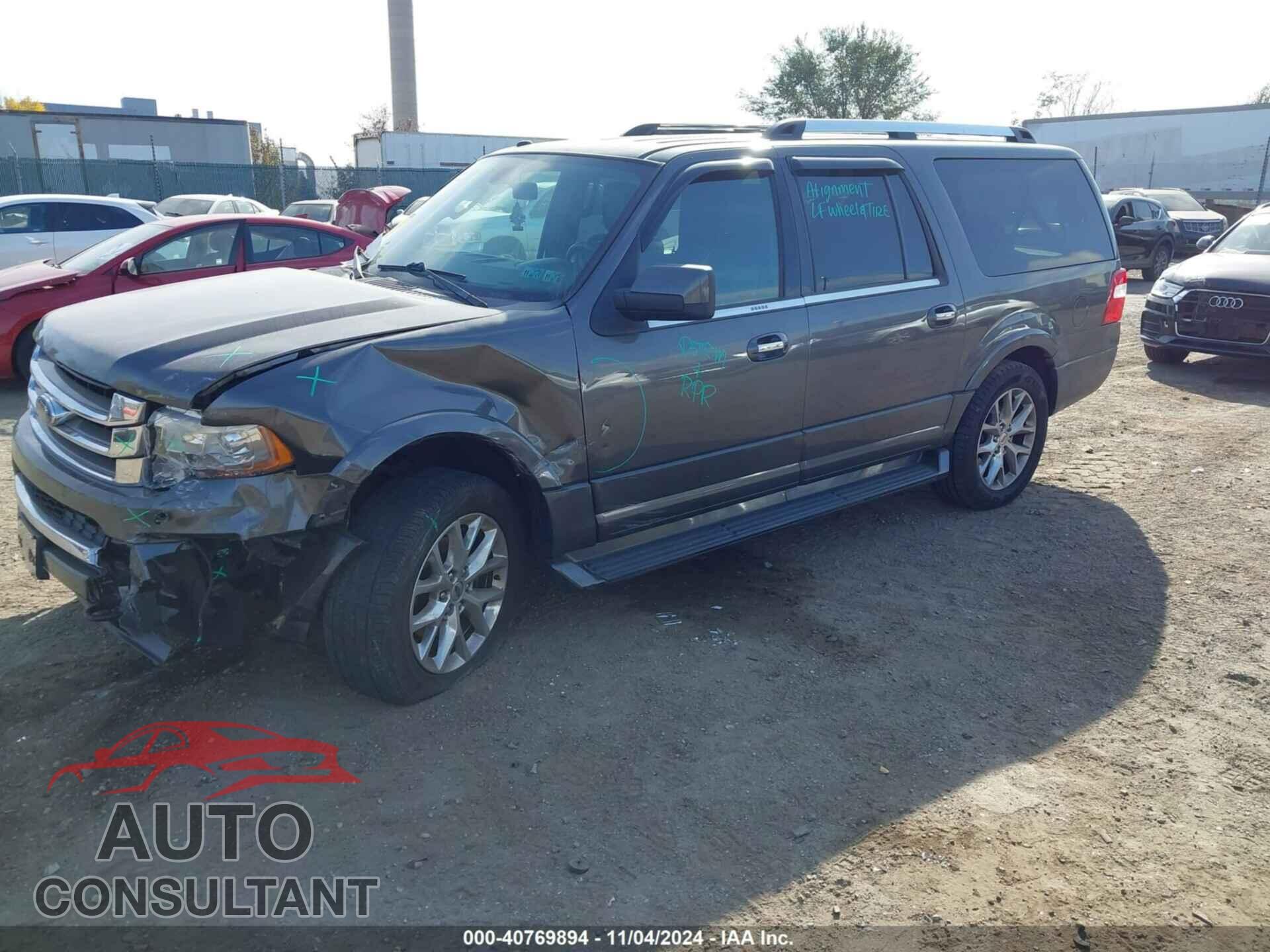 FORD EXPEDITION EL 2017 - 1FMJK2AT3HEA74705