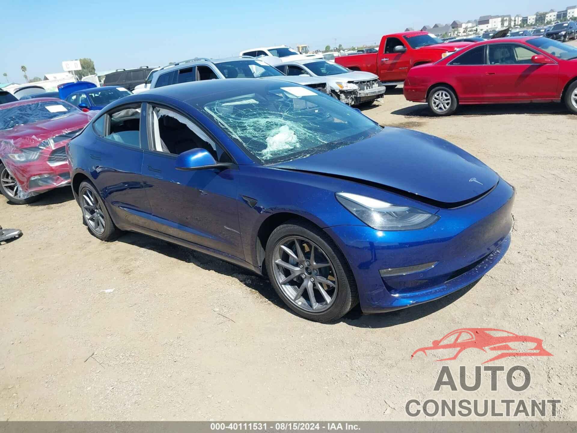 TESLA MODEL 3 2022 - 5YJ3E1EB8NF275512