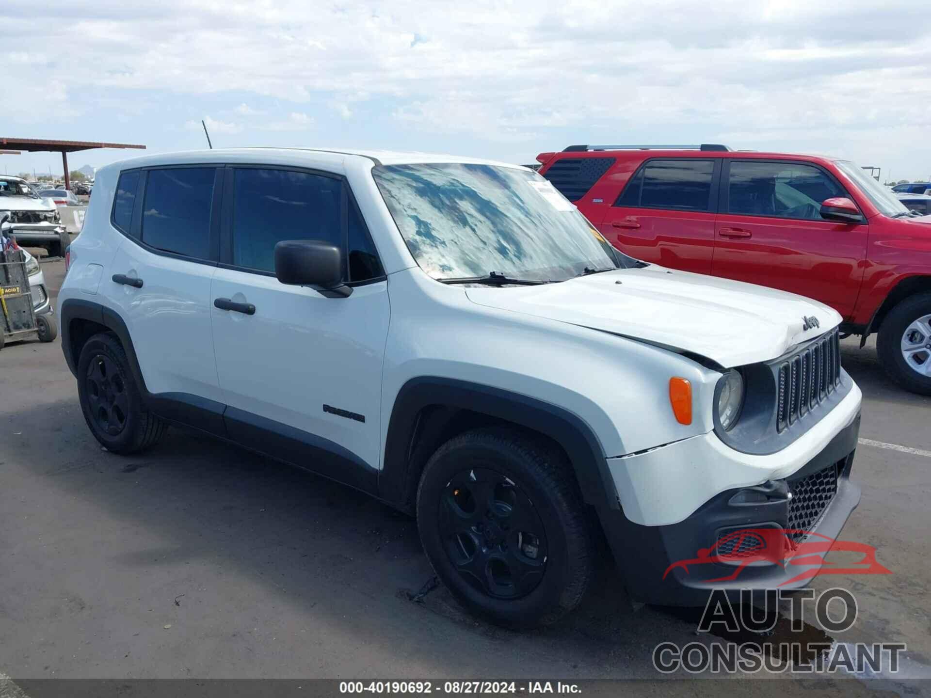 JEEP RENEGADE 2016 - ZACCJAAW7GPC41366