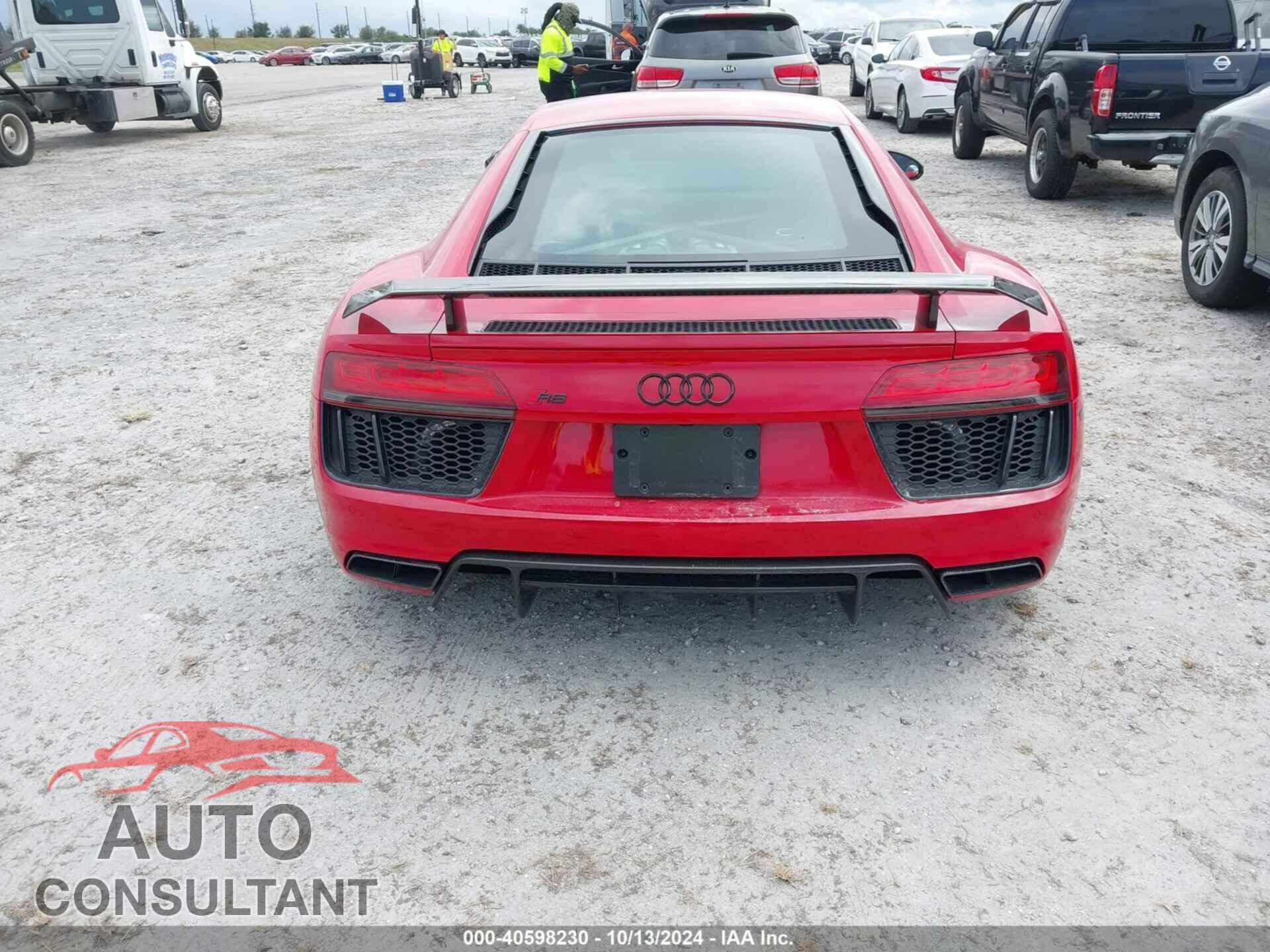 AUDI R8 2018 - WUAKBAFX2J7902027