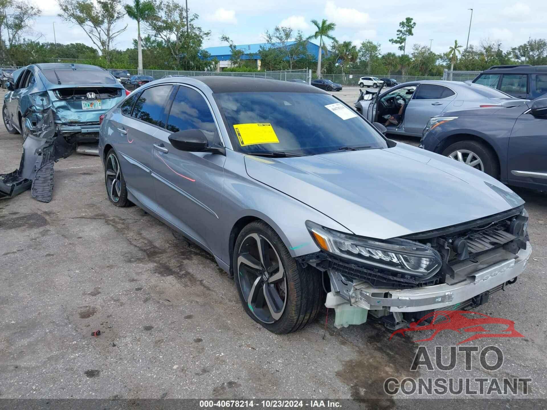 HONDA ACCORD 2018 - 1HGCV1F34JA212211