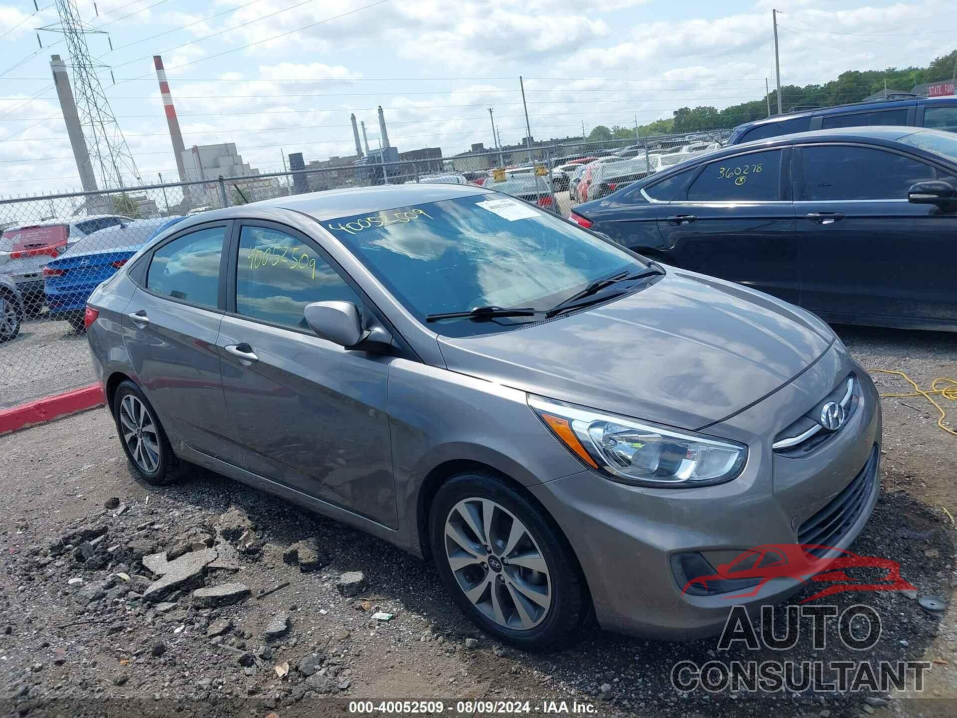 HYUNDAI ACCENT 2017 - KMHCT4AE4HU364962