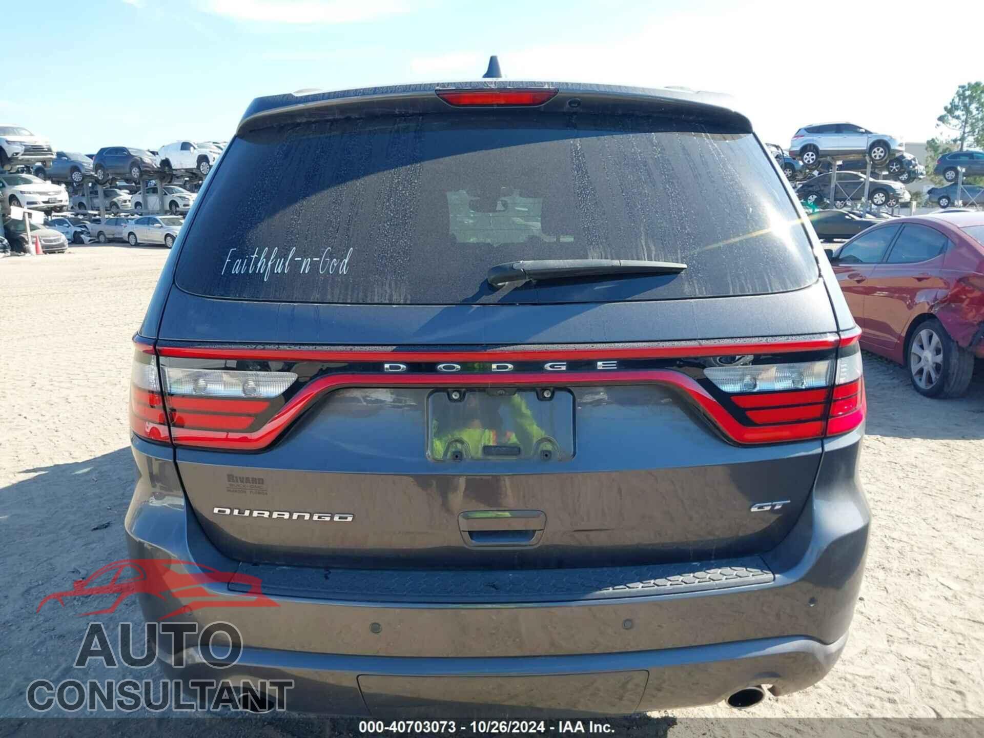 DODGE DURANGO 2019 - 1C4RDHDG2KC733766