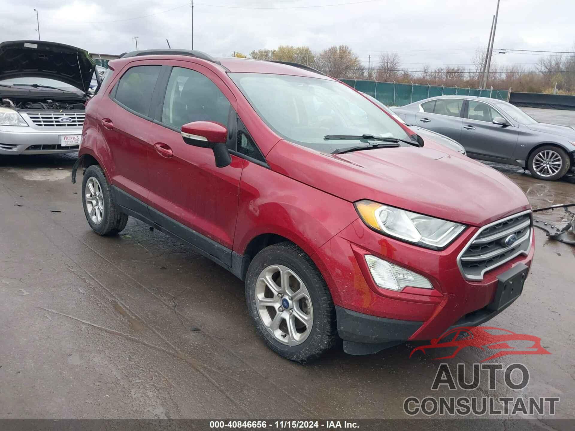 FORD ECOSPORT 2019 - MAJ3S2GE5KC306025