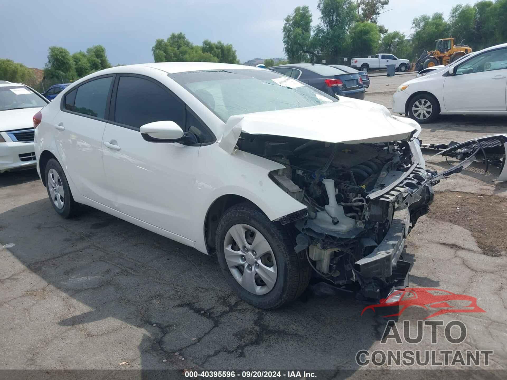 KIA FORTE 2017 - 3KPFK4A71HE043742