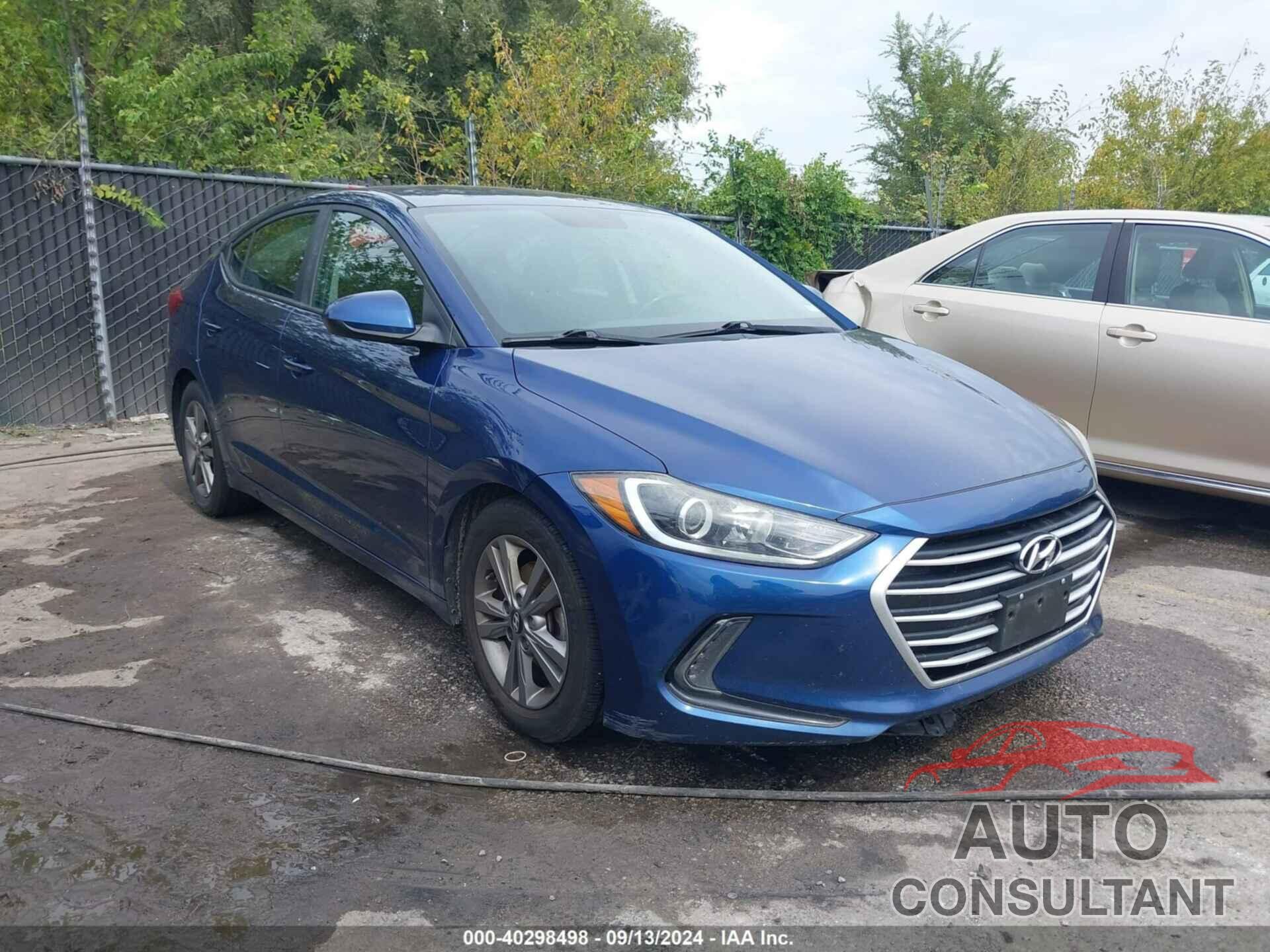 HYUNDAI ELANTRA 2017 - 5NPD84LFXHH201338