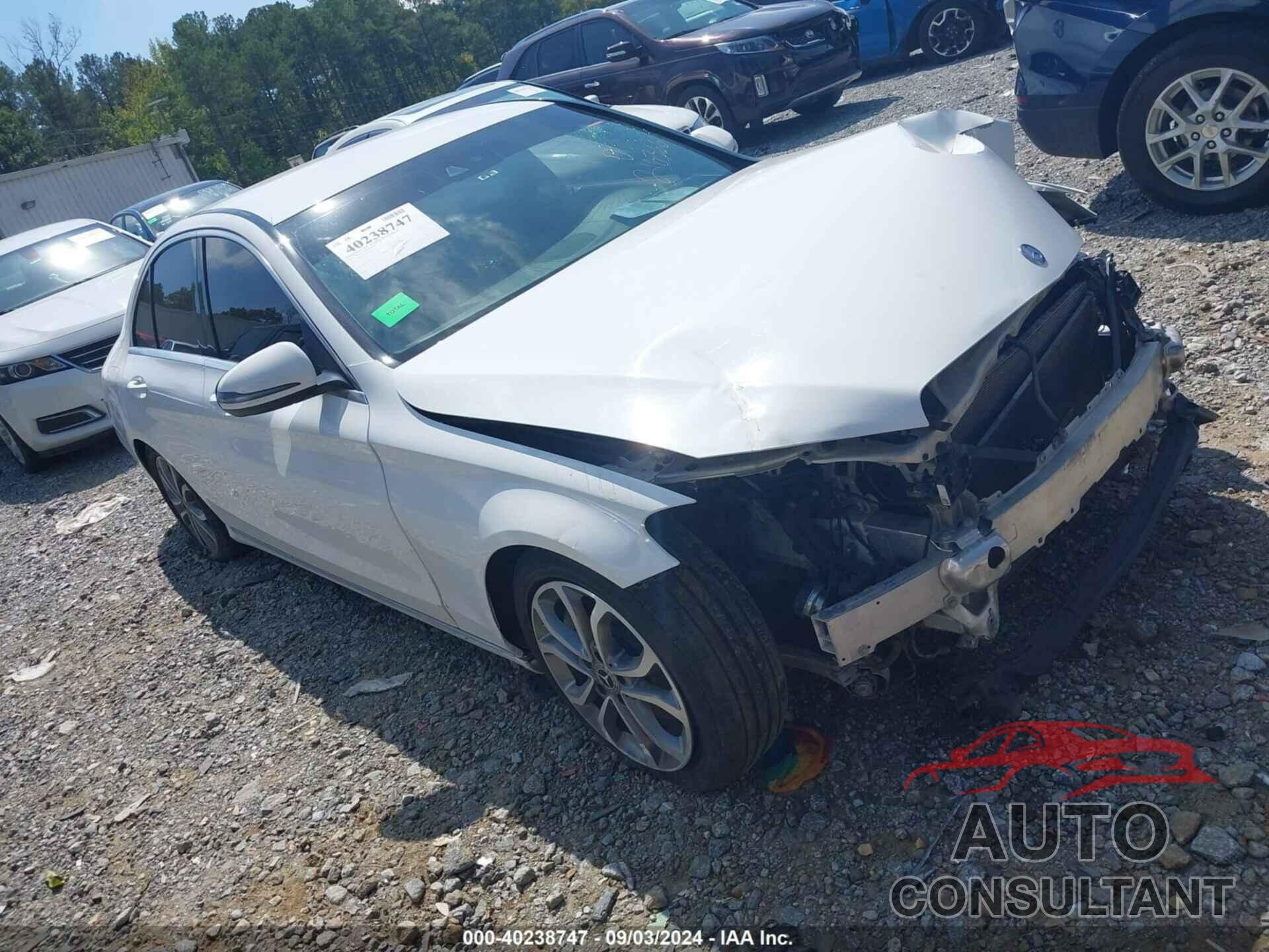 MERCEDES-BENZ C 300 2017 - 55SWF4JB8HU216366