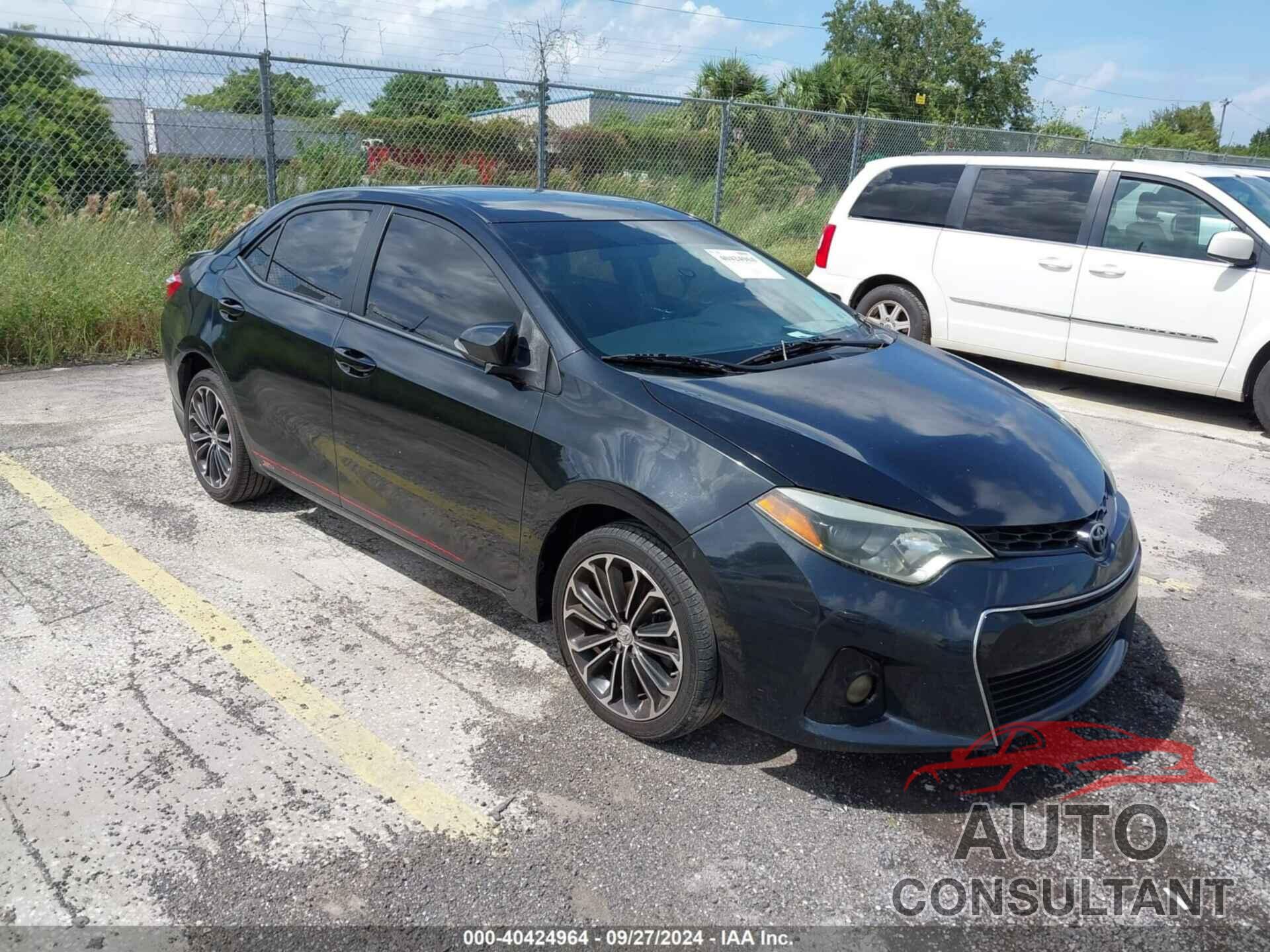 TOYOTA COROLLA 2016 - 2T1BURHE6GC486816