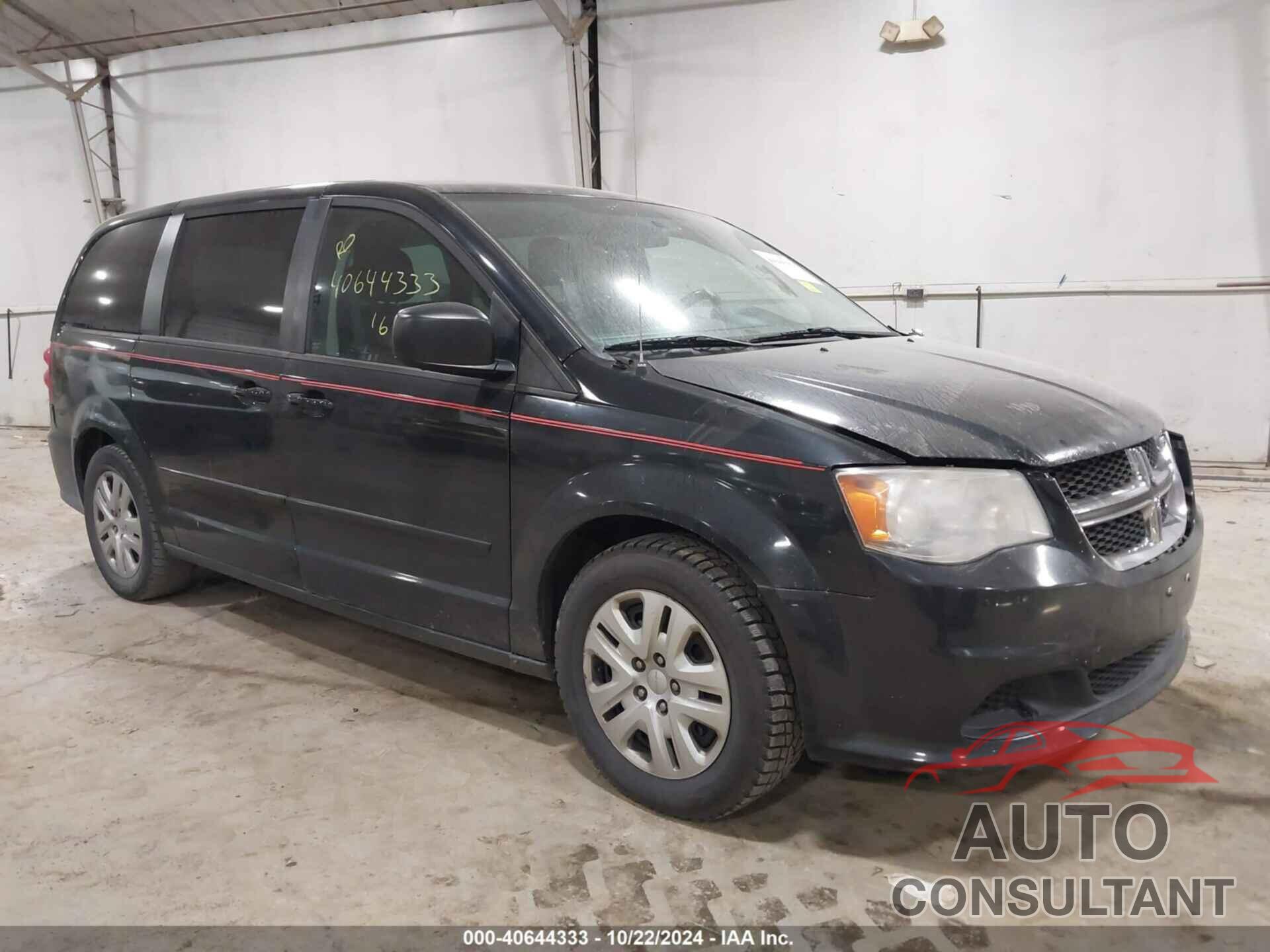 DODGE GRAND CARAVAN 2016 - 2C4RDGBG2GR237457