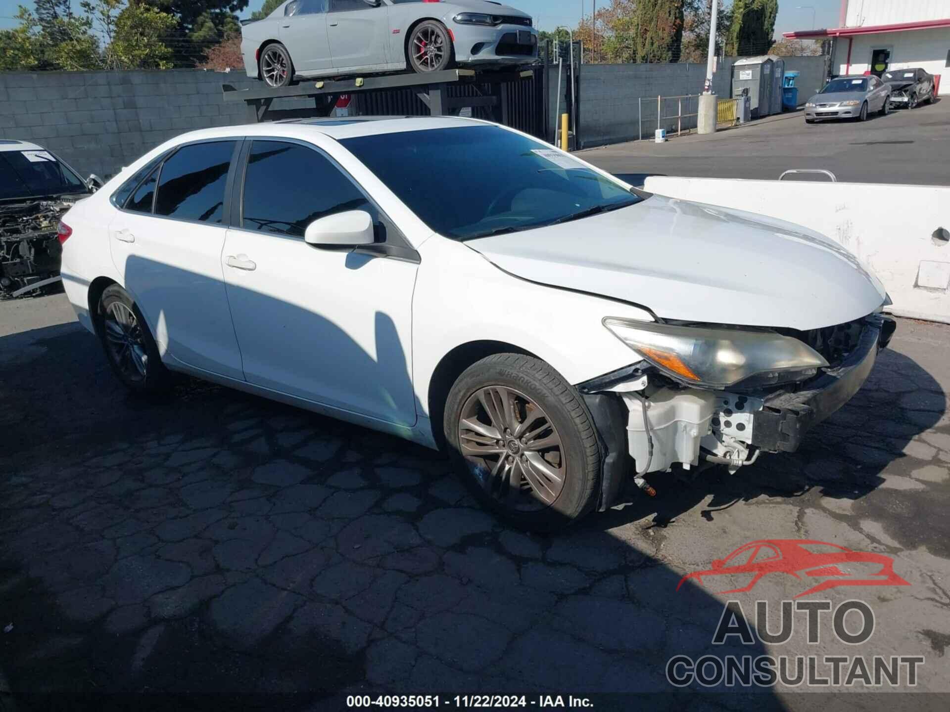 TOYOTA CAMRY 2016 - 4T1BF1FK3GU157185