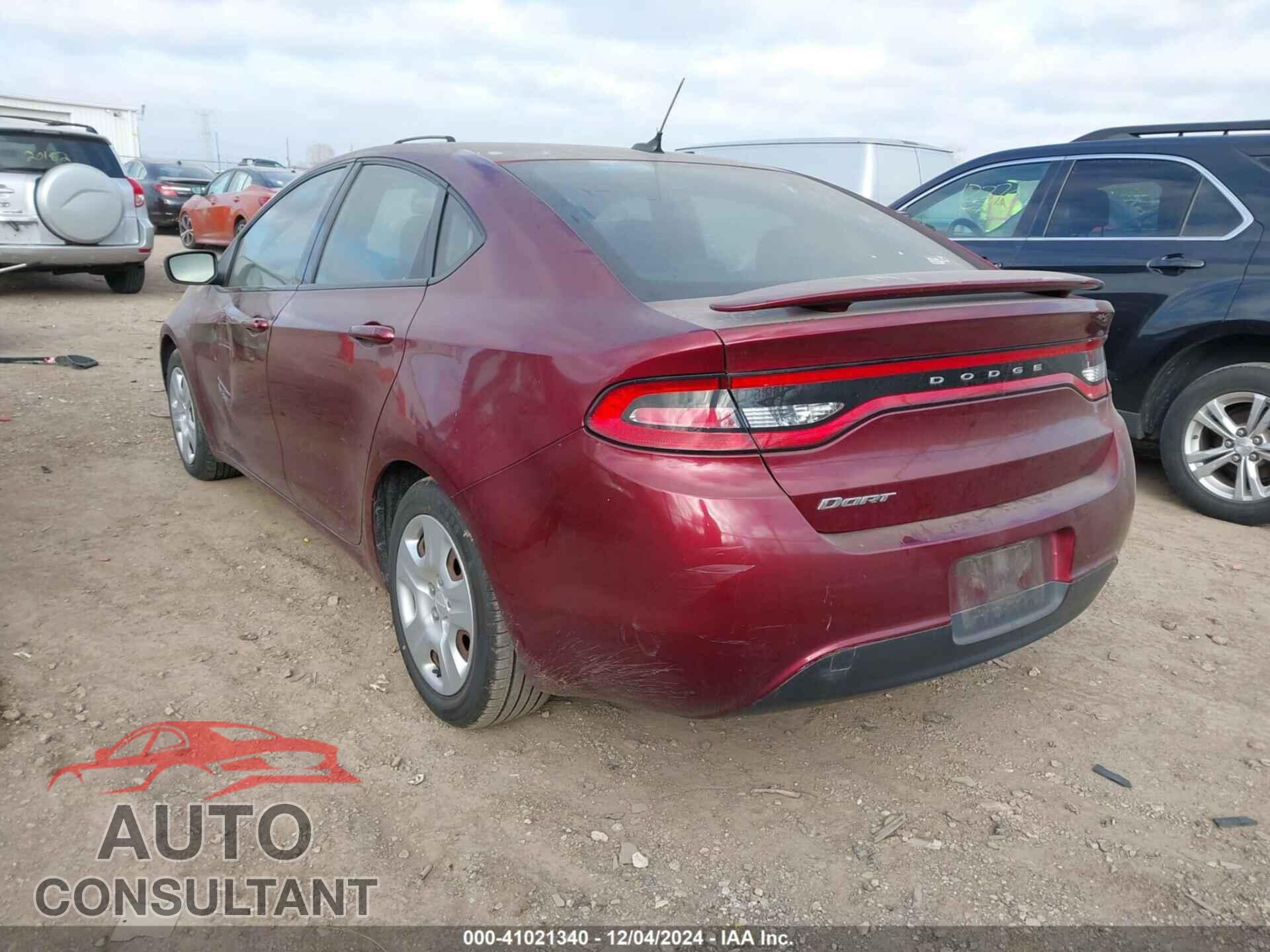DODGE DART 2015 - 1C3CDFAA7FD364224
