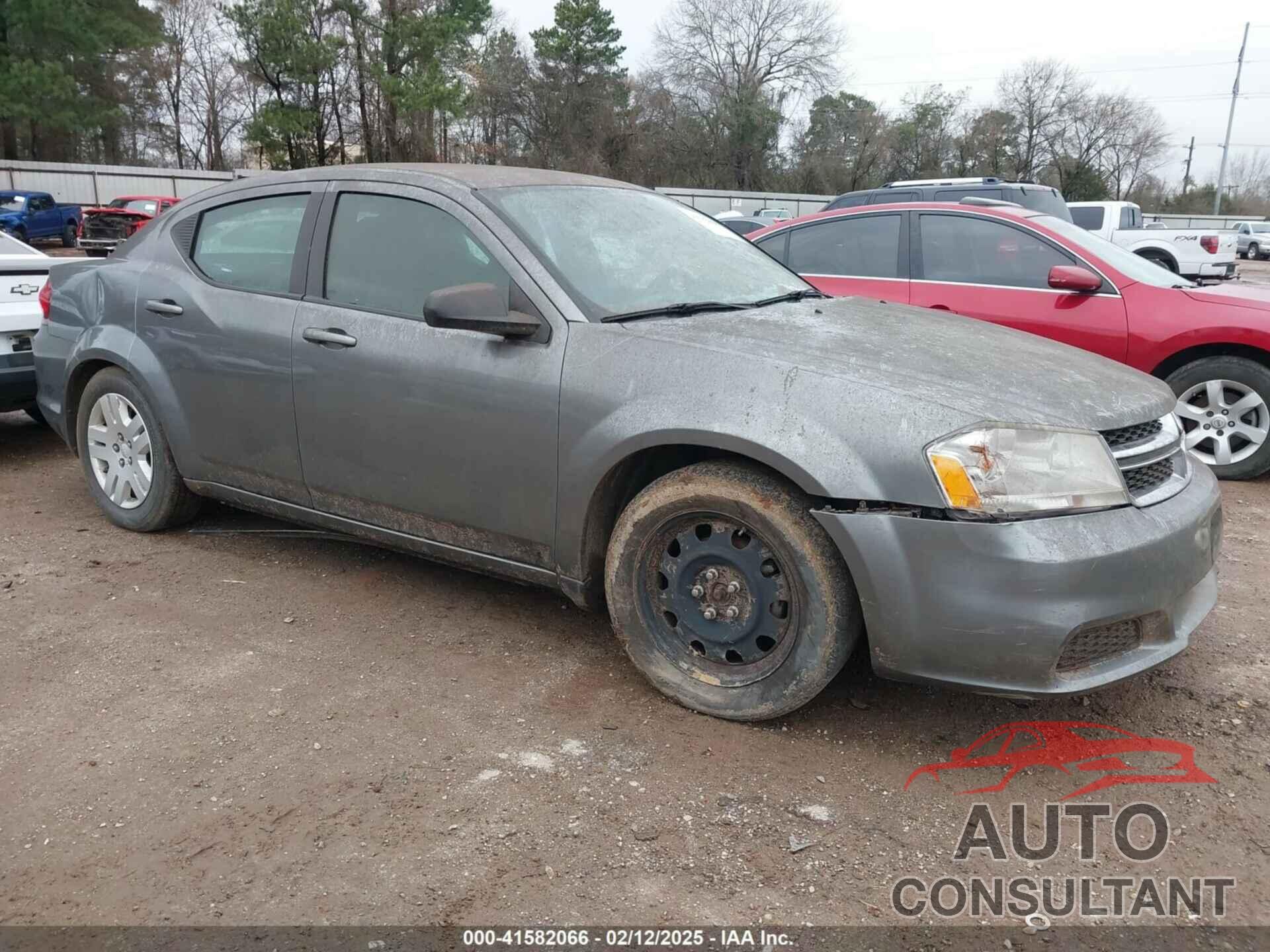 DODGE AVENGER 2013 - 1C3CDZAB7DN637664