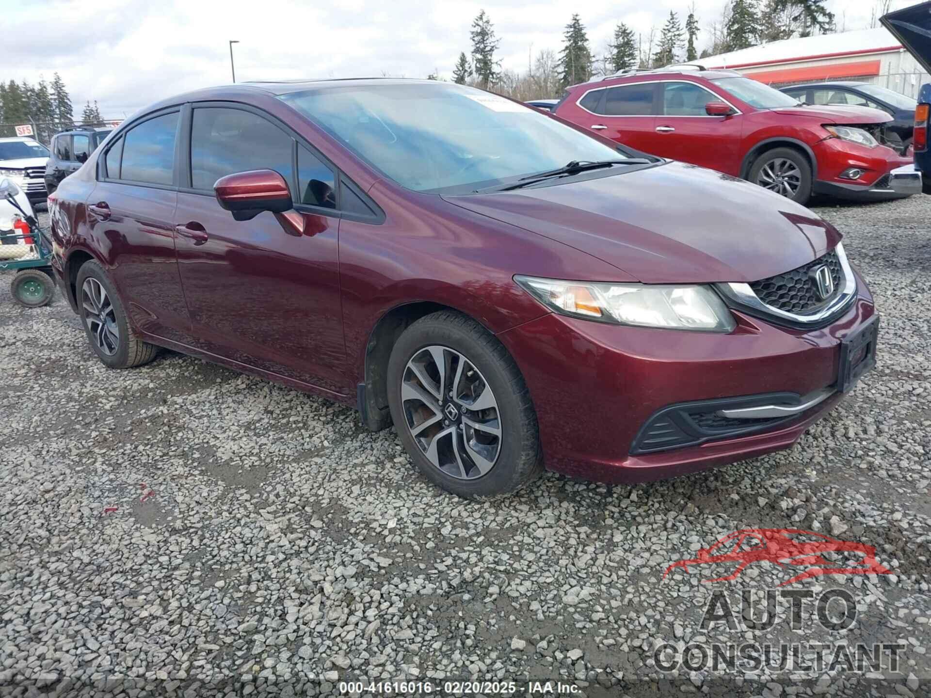 HONDA CIVIC 2014 - 19XFB2F86EE271169