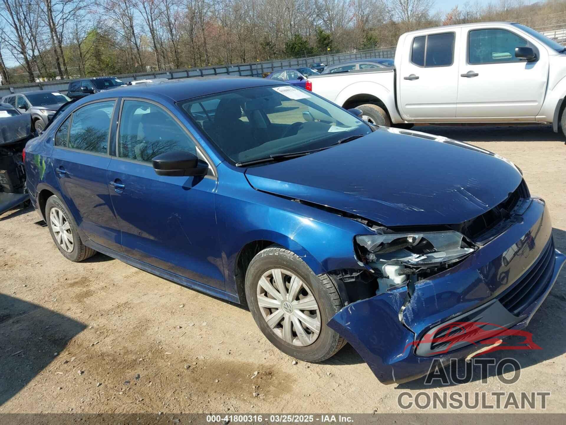 VOLKSWAGEN JETTA 2013 - 3VW2K7AJ5DM312012