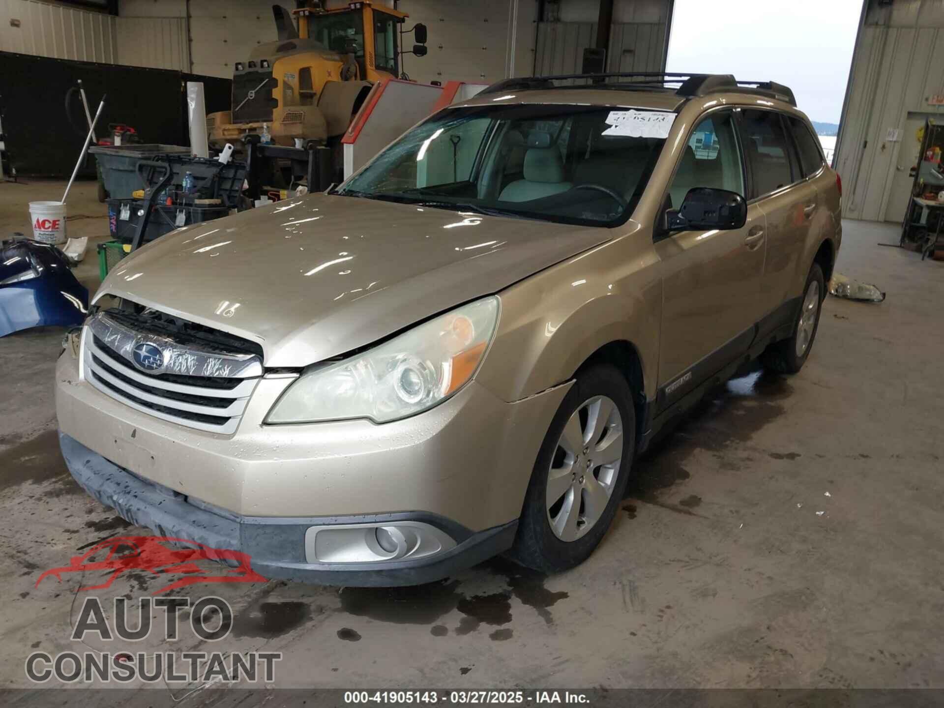 SUBARU OUTBACK 2010 - 4S4BRCHC0A3375932