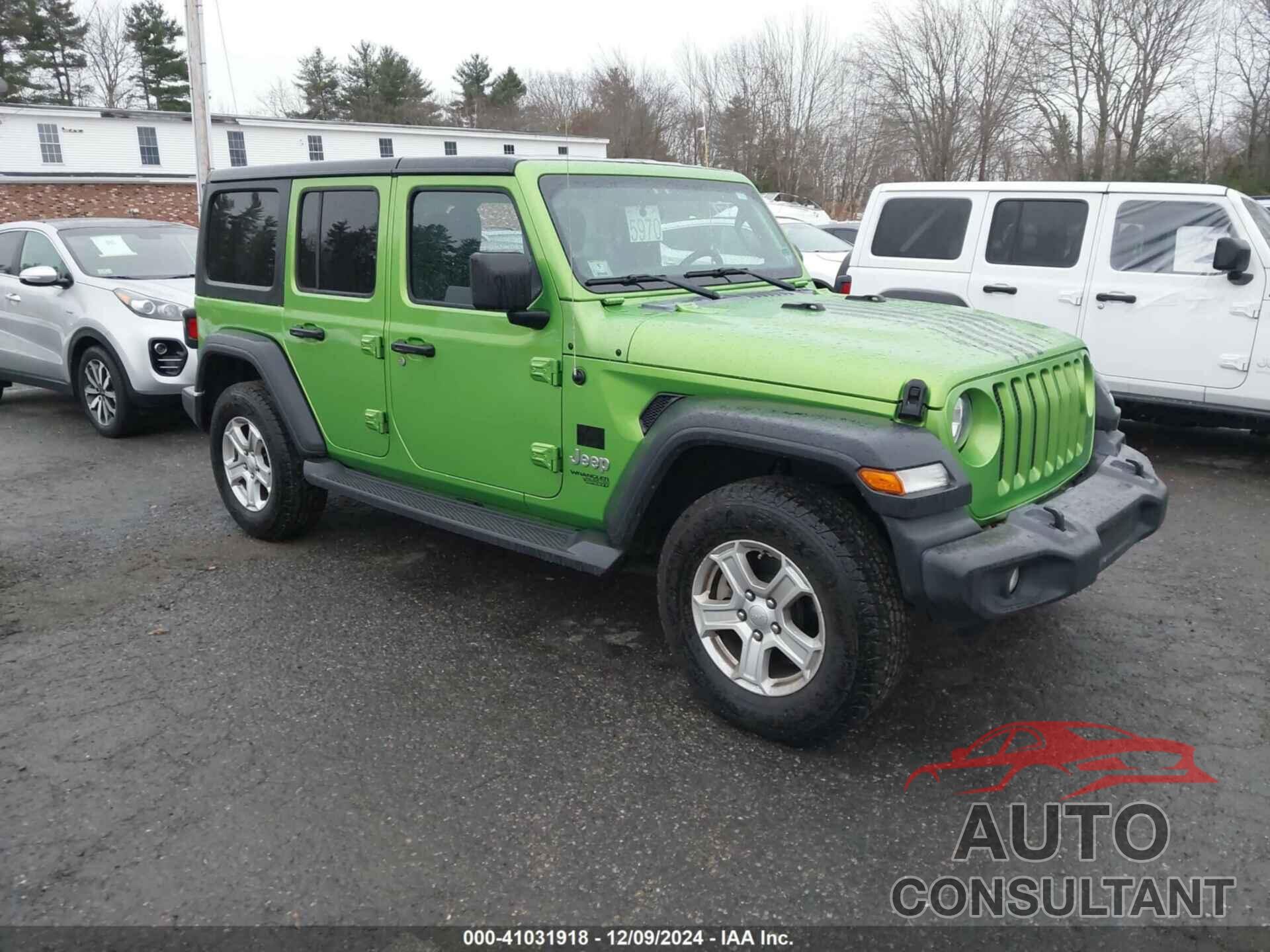 JEEP WRANGLER UNLIMITED 2018 - 1C4HJXDG3JW240884