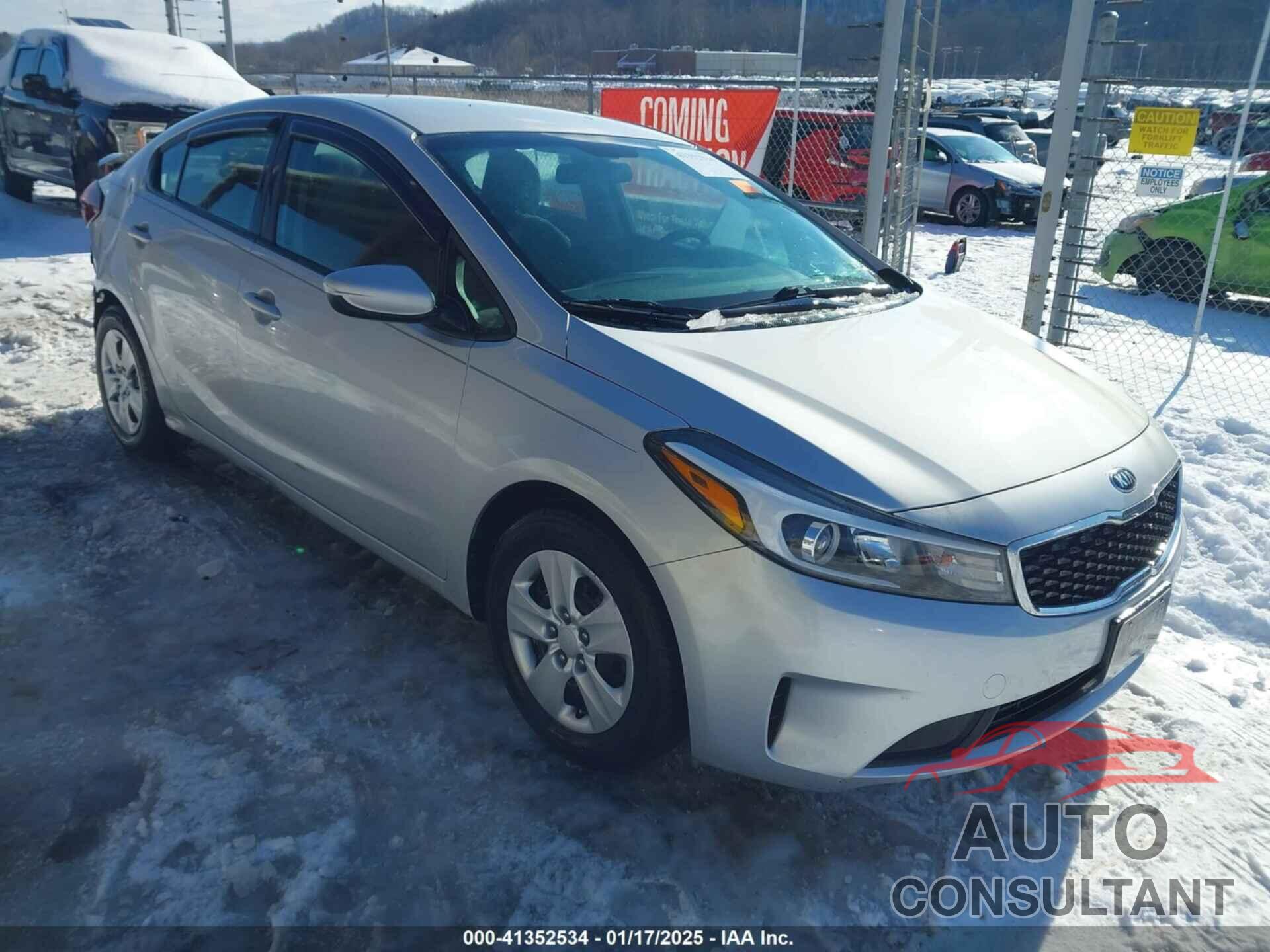 KIA FORTE 2017 - 3KPFL4A72HE084748