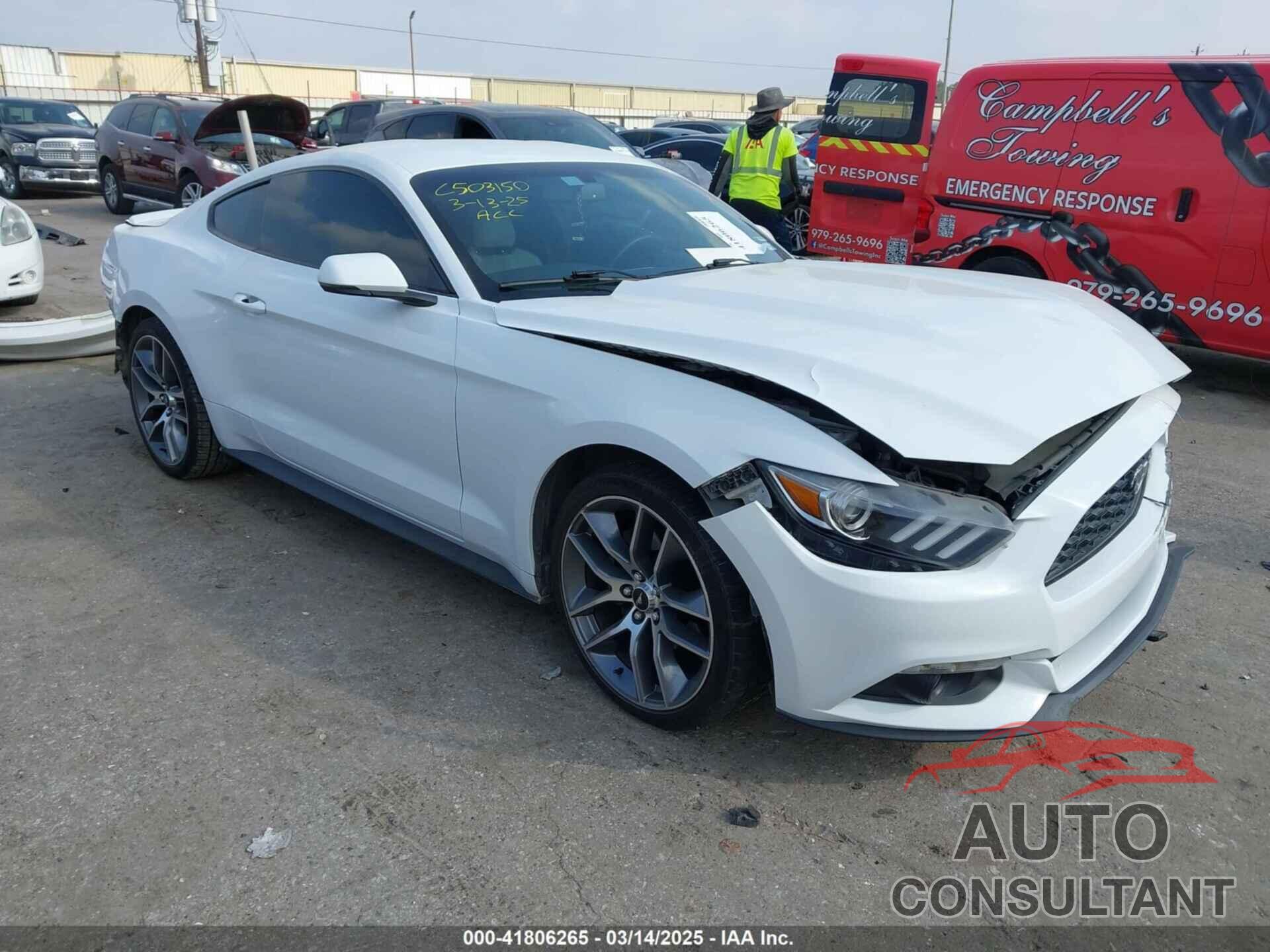 FORD MUSTANG 2016 - 1FA6P8TH0G5228217
