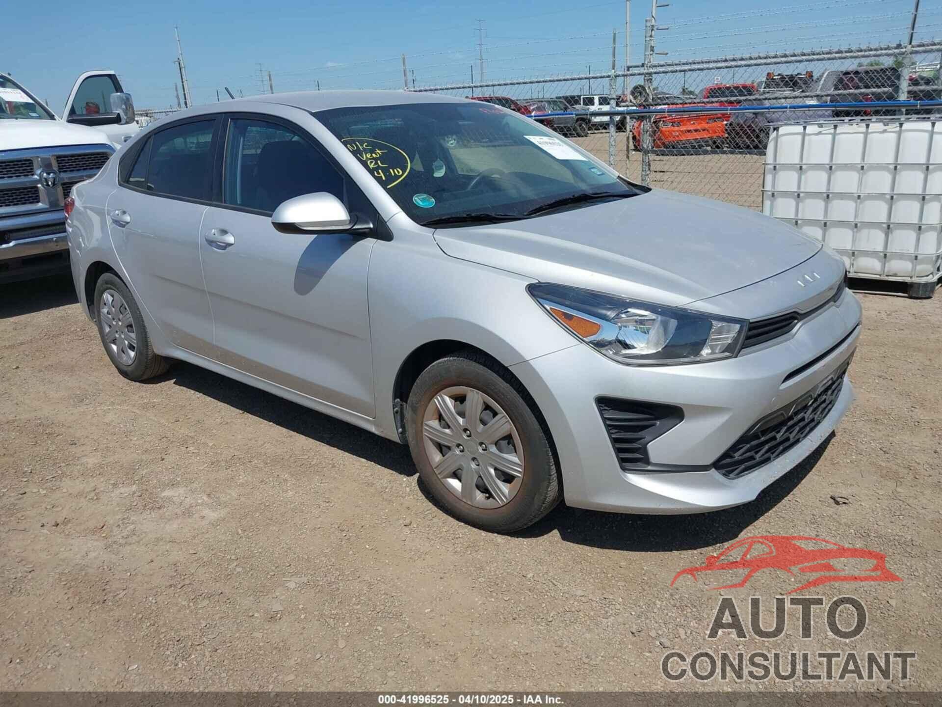 KIA RIO 2022 - 3KPA24AD1NE460189