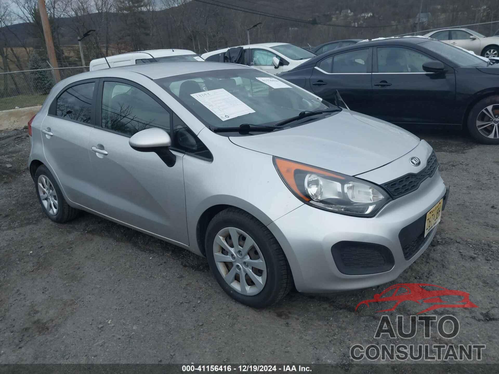 KIA RIO 2013 - KNADM5A30D6288727