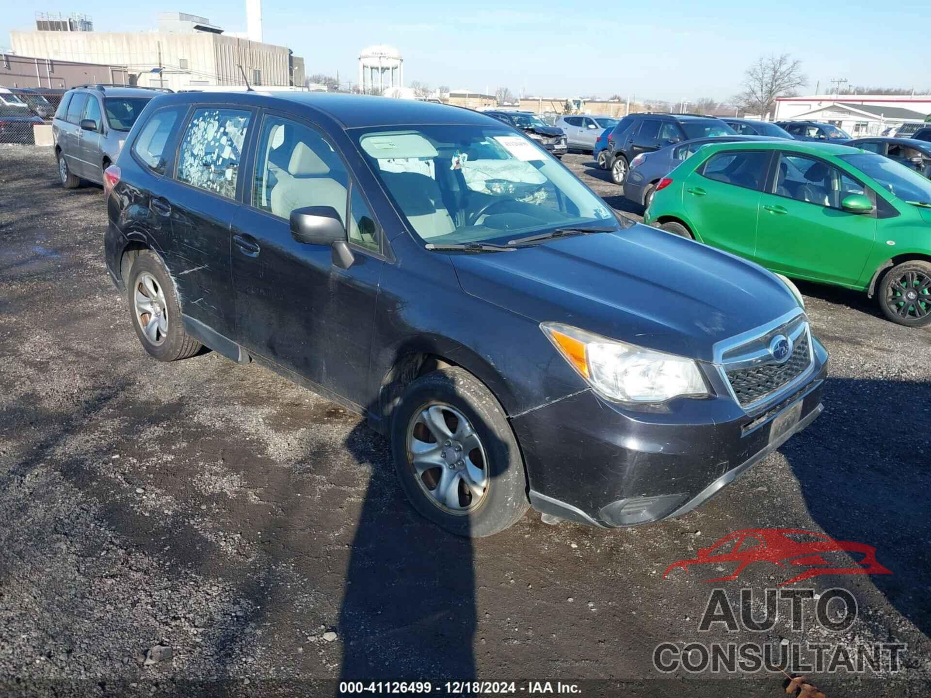 SUBARU FORESTER 2014 - JF2SJAAC9EG411742