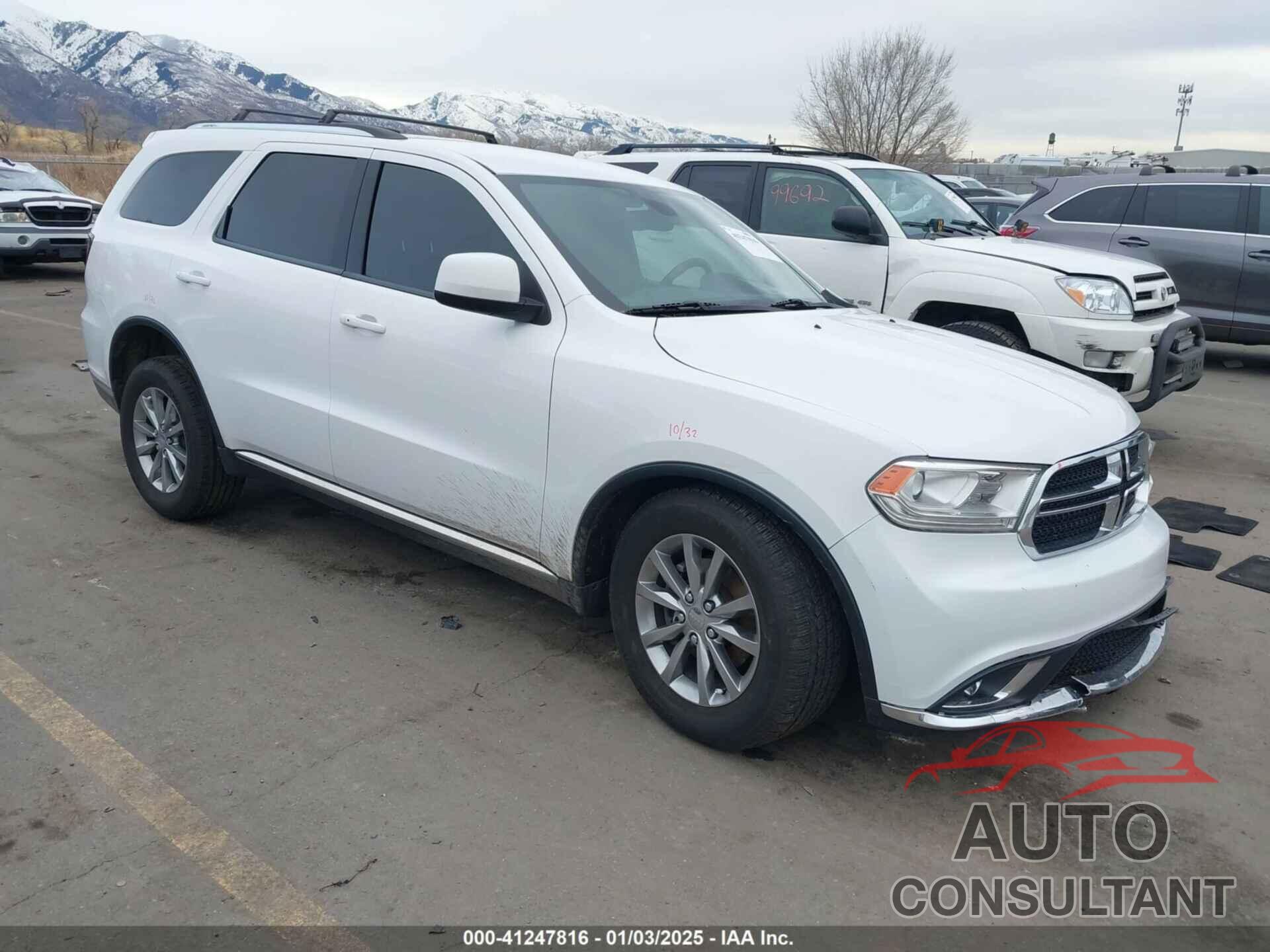 DODGE DURANGO 2018 - 1C4RDJAG1JC291489