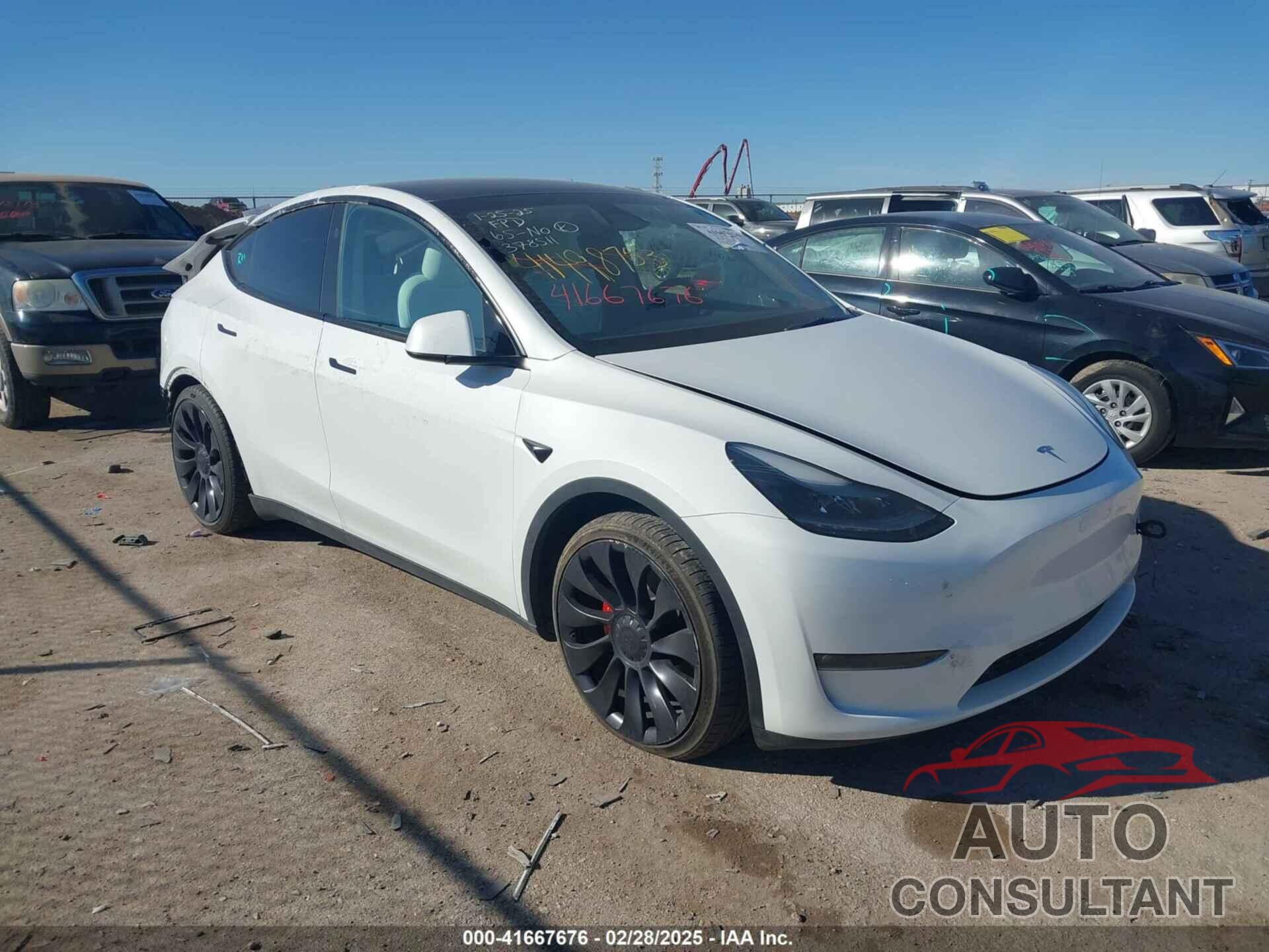 TESLA MODEL Y 2023 - 7SAYGDEF1PF864976