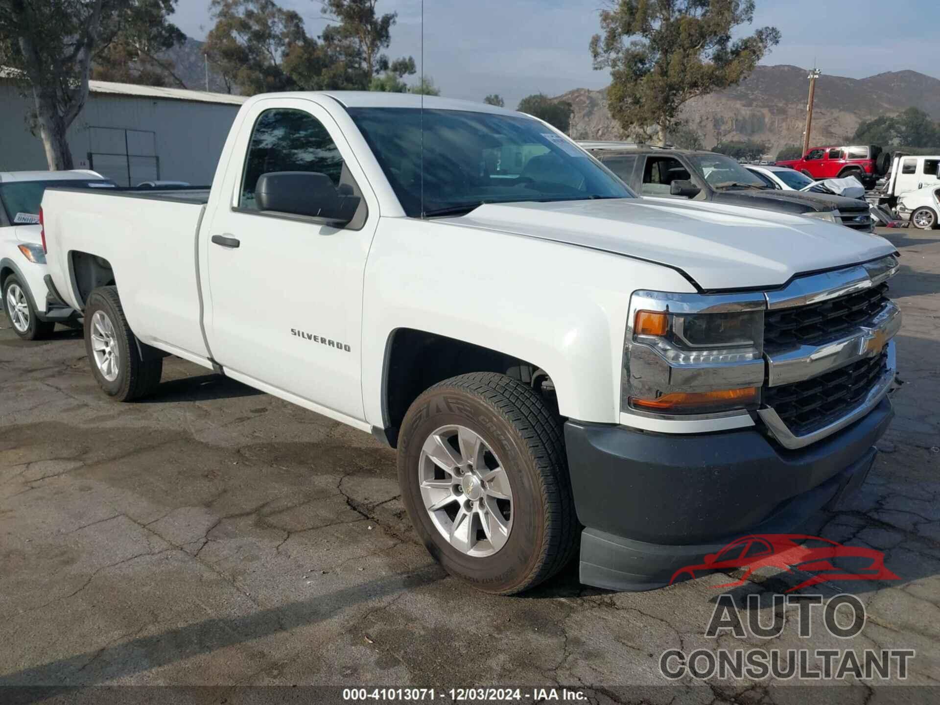 CHEVROLET SILVERADO 1500 2016 - 1GCNCNEHXGZ326189