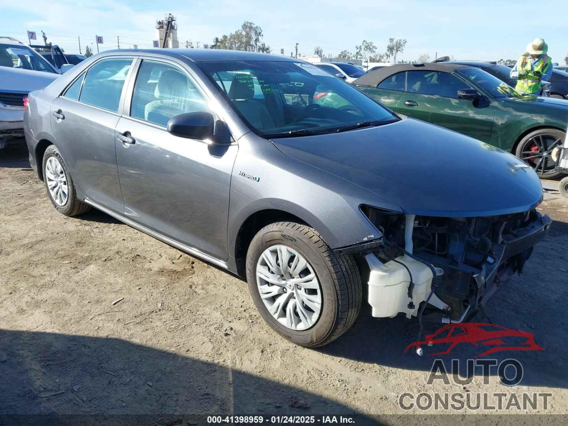 TOYOTA CAMRY HYBRID 2012 - 4T1BD1FK6CU058716
