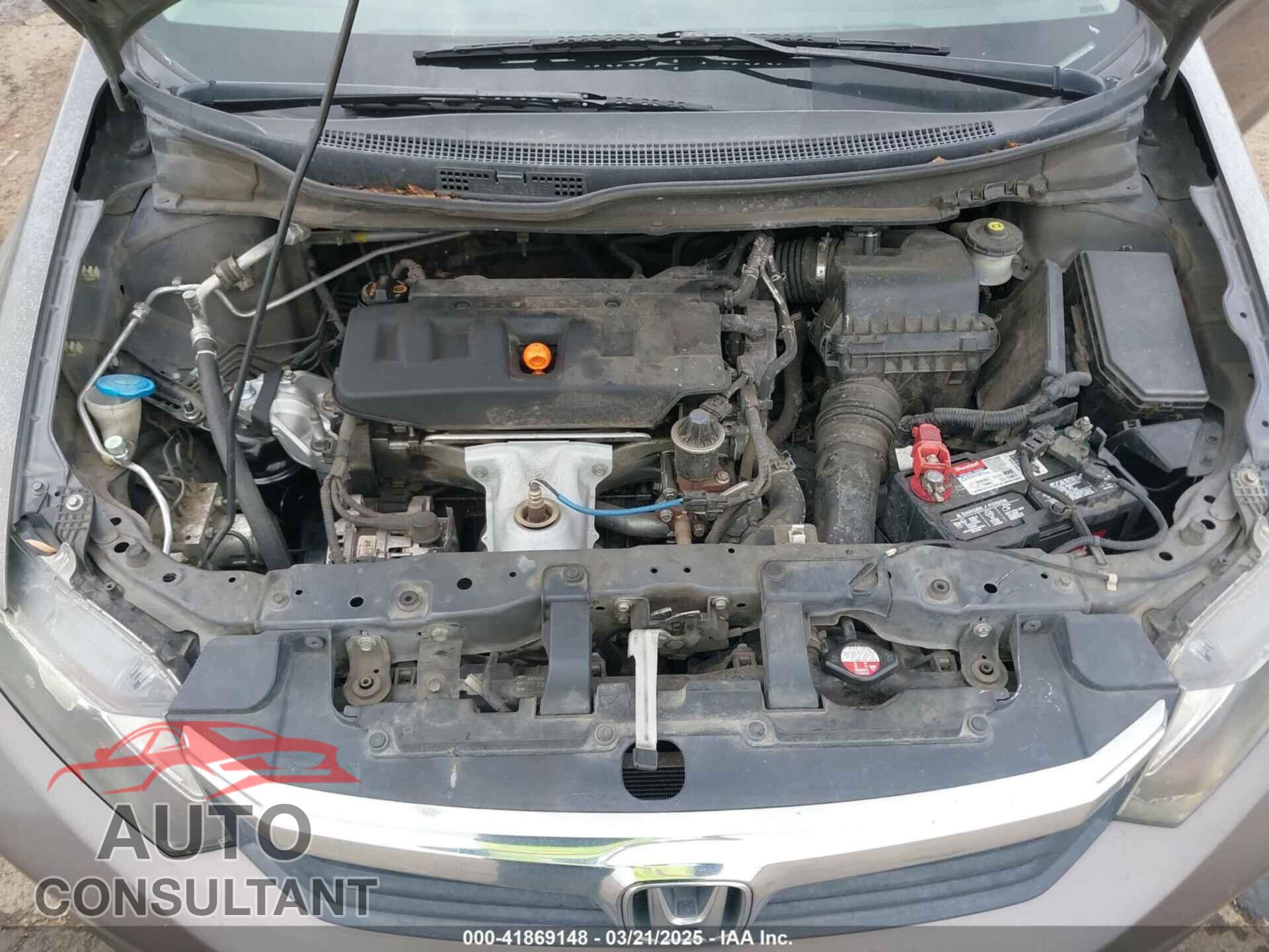 HONDA CIVIC 2012 - 2HGFB2F50CH516511