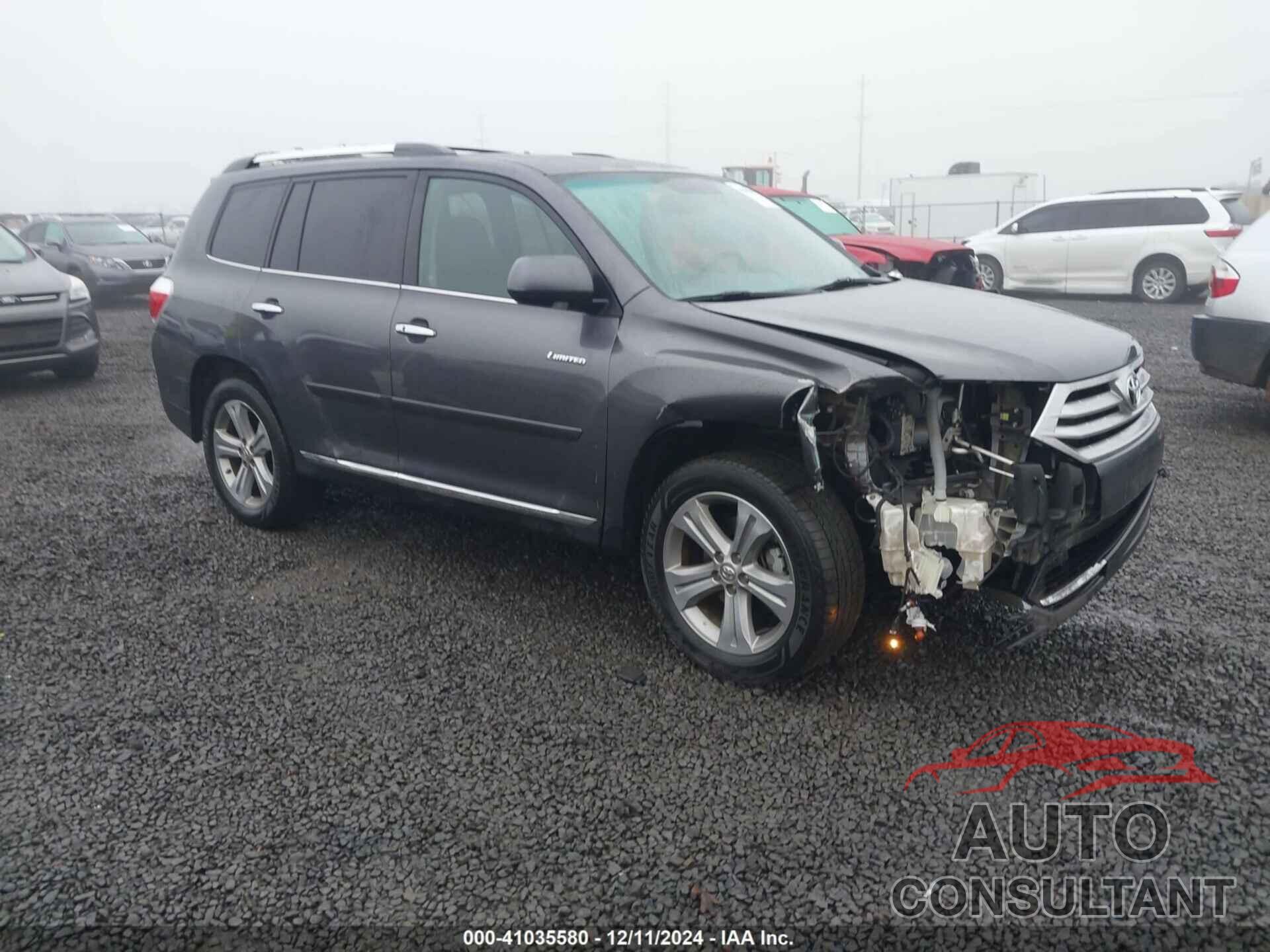 TOYOTA HIGHLANDER 2012 - 5TDDK3EH1CS118510