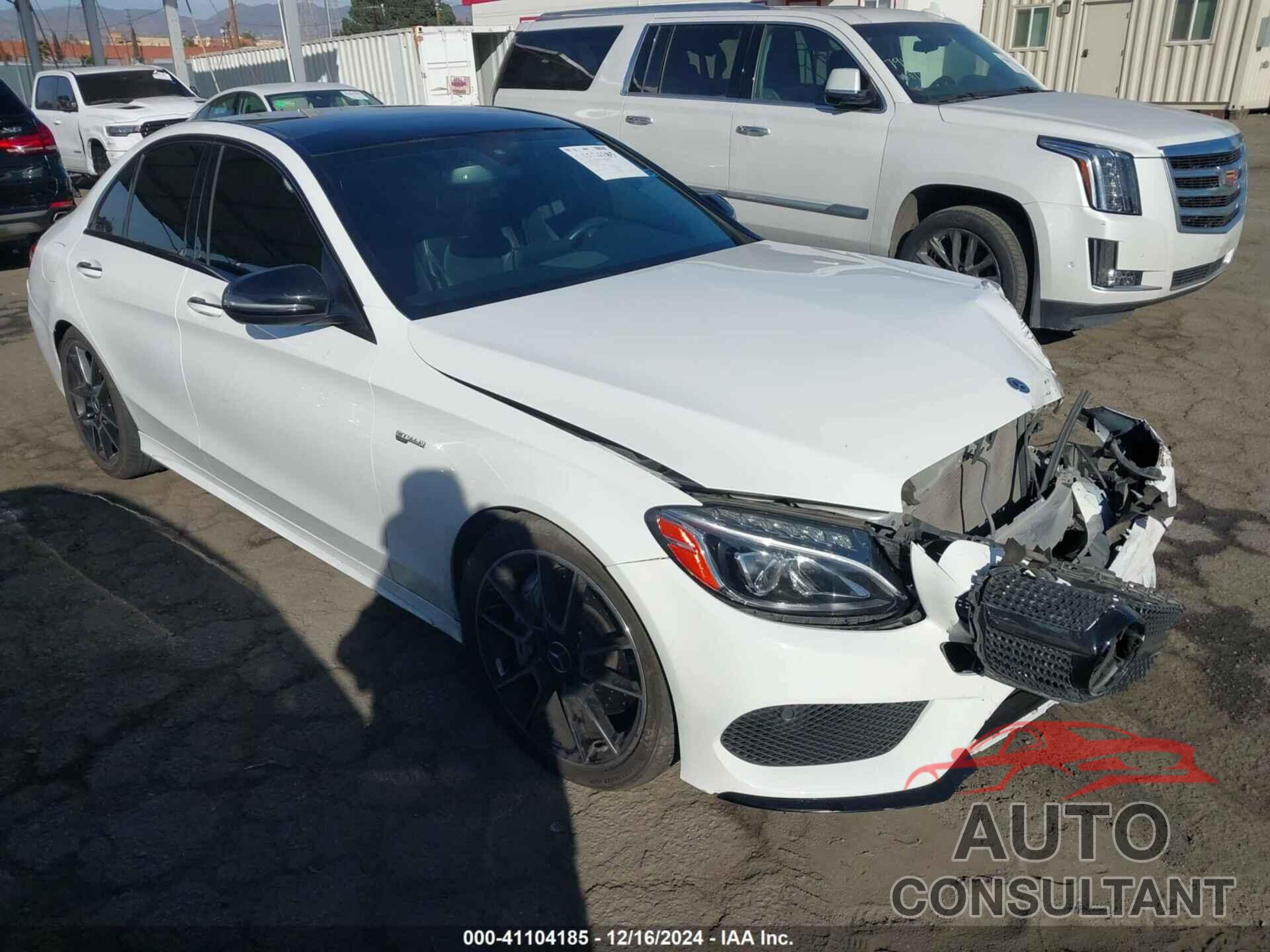 MERCEDES-BENZ AMG C 43 2018 - 55SWF6EB3JU255944