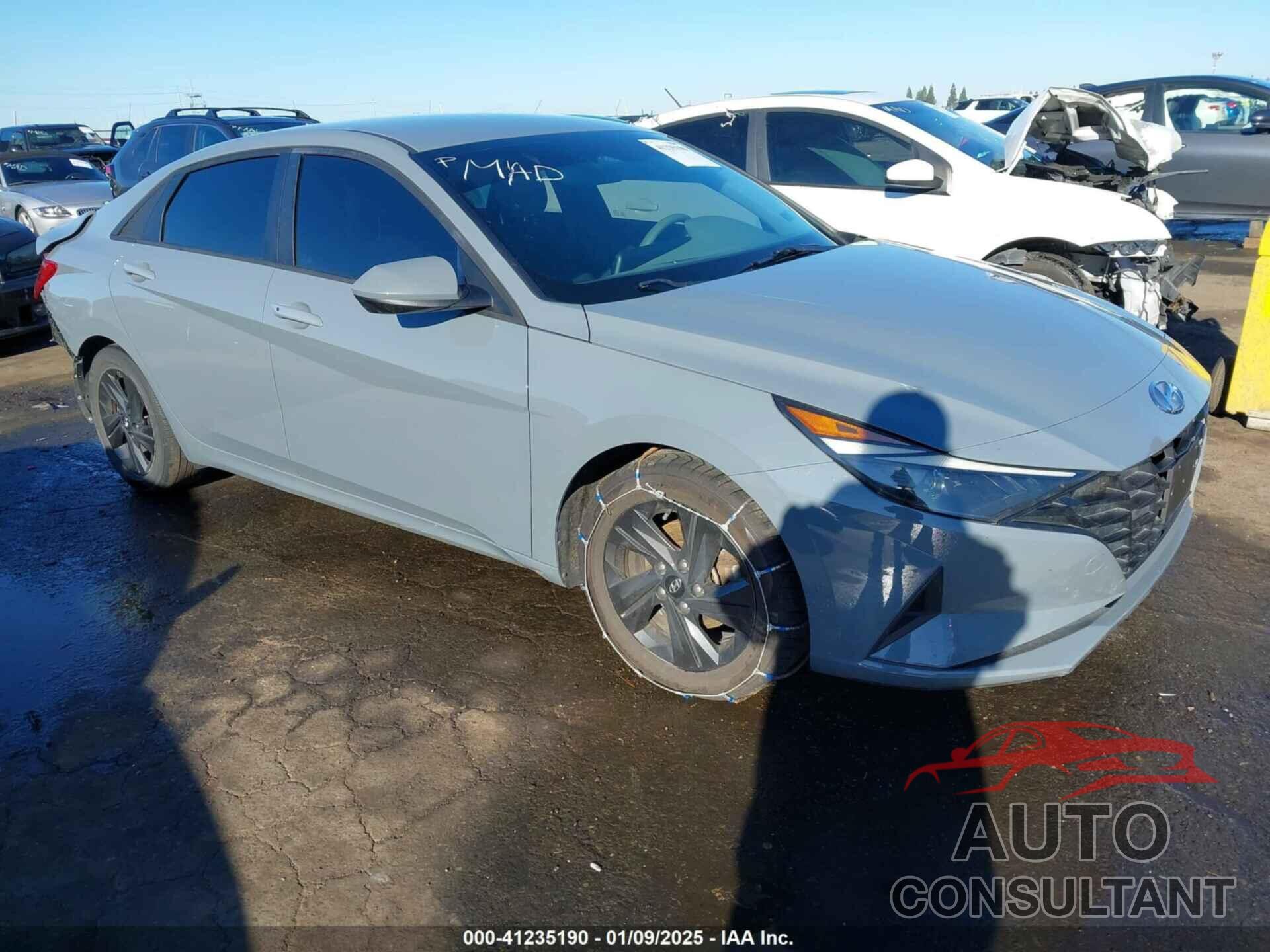 HYUNDAI ELANTRA 2021 - KMHLM4AG9MU141583