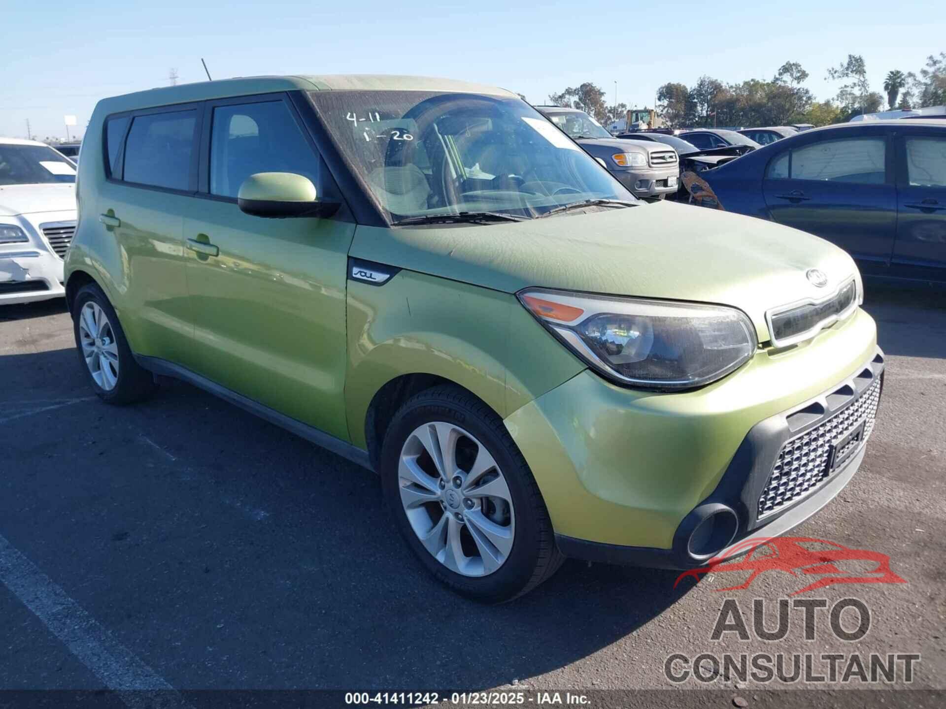 KIA SOUL 2015 - KNDJP3A5XF7788393