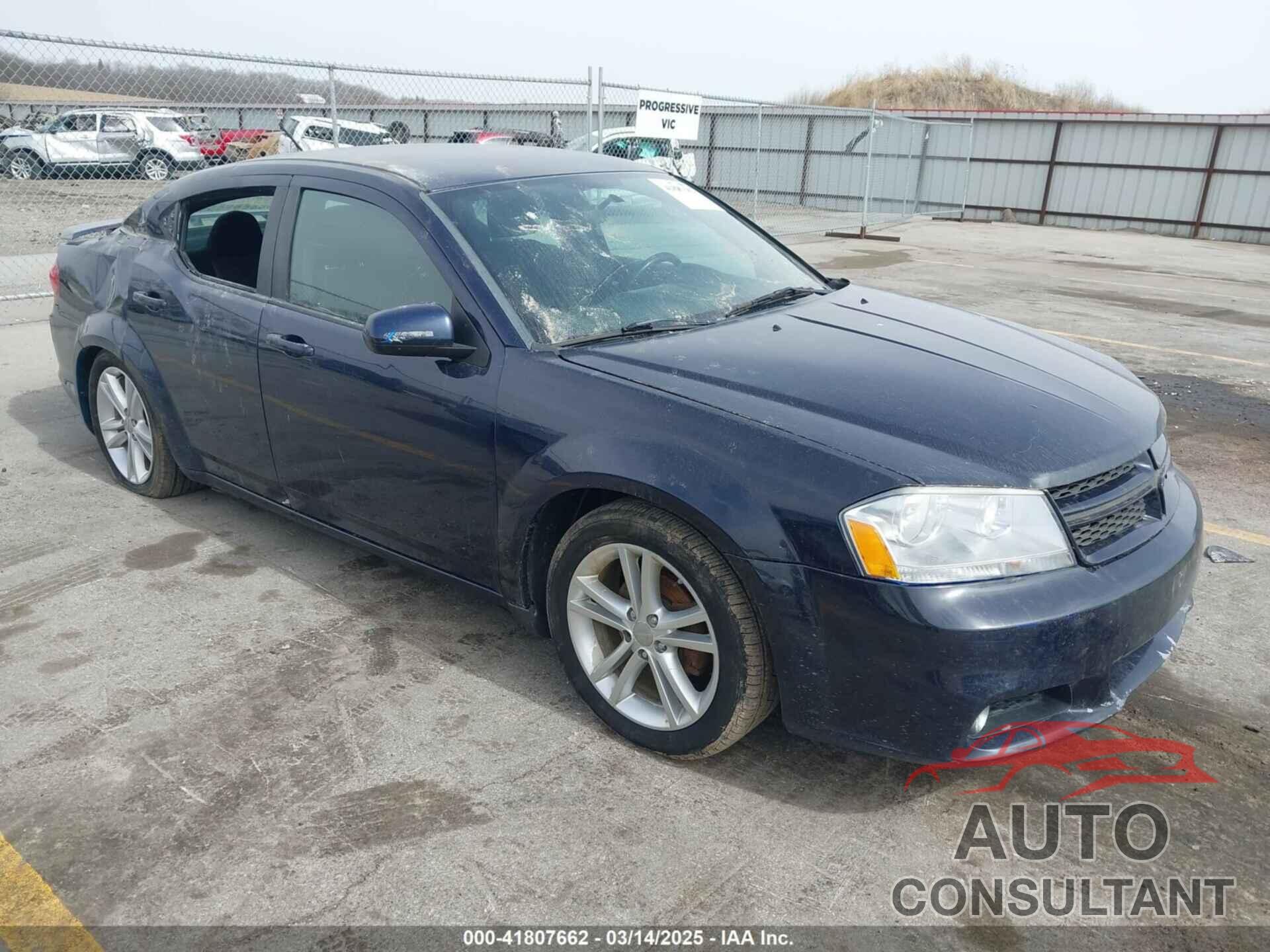 DODGE AVENGER 2014 - 1C3CDZCB2EN102742