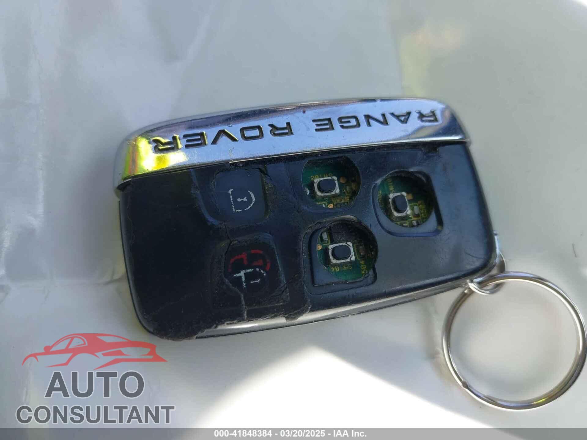 LAND ROVER RANGE ROVER 2013 - SALGS2DF7DA104884