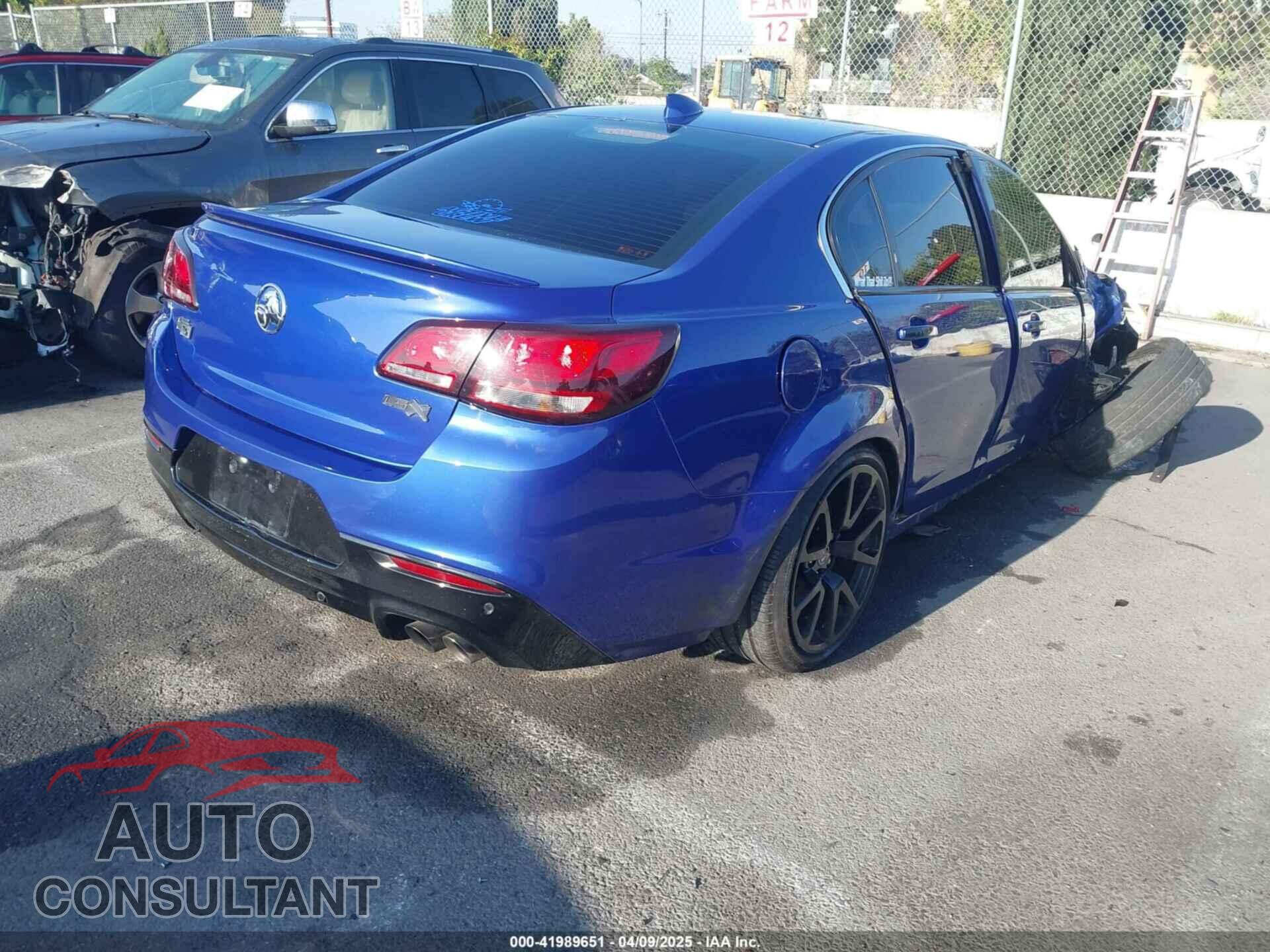 CHEVROLET SS 2017 - 6G3F15RW3HL302049