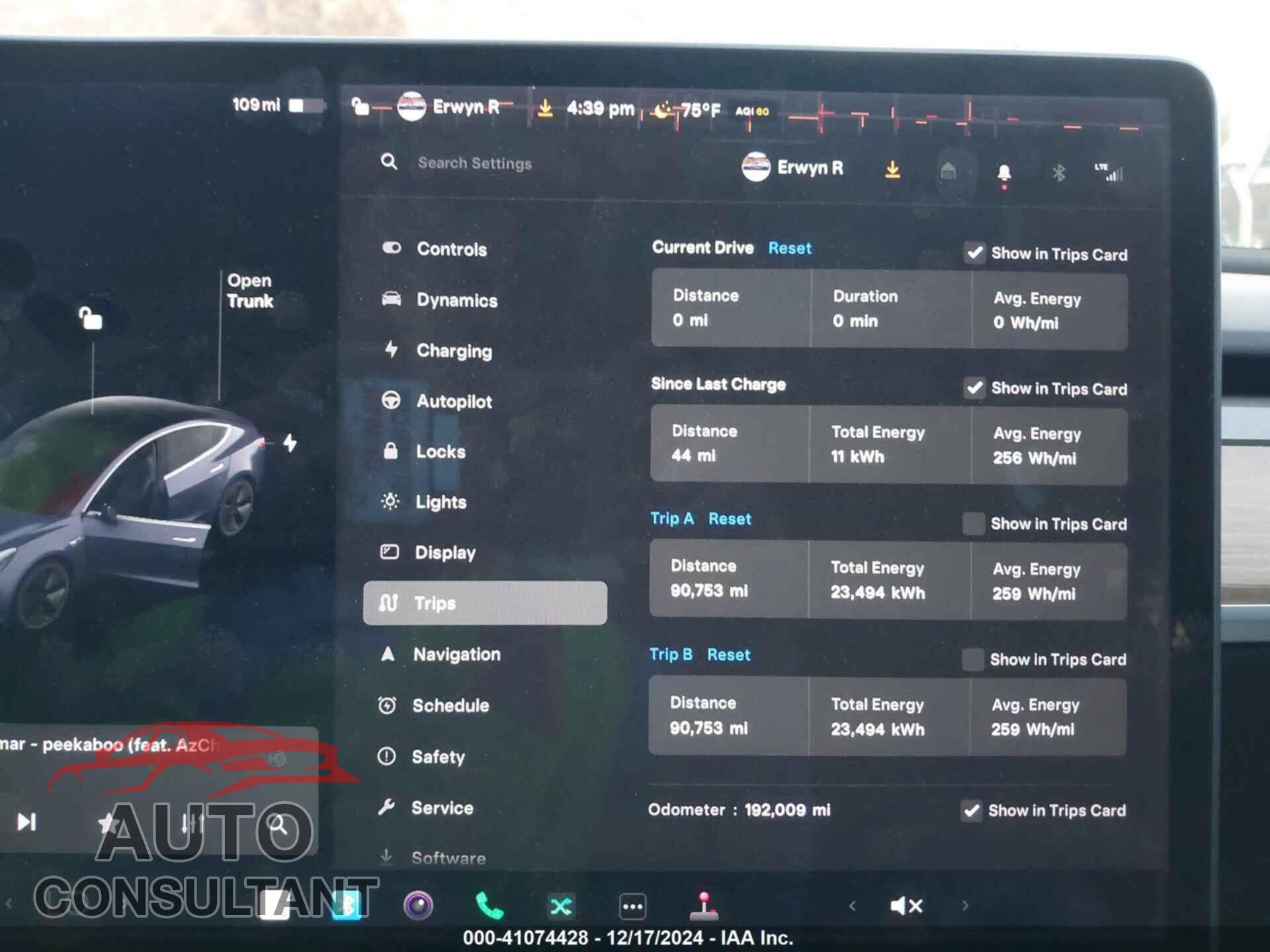 TESLA MODEL 3 2017 - 5YJ3E1EA7HF002203