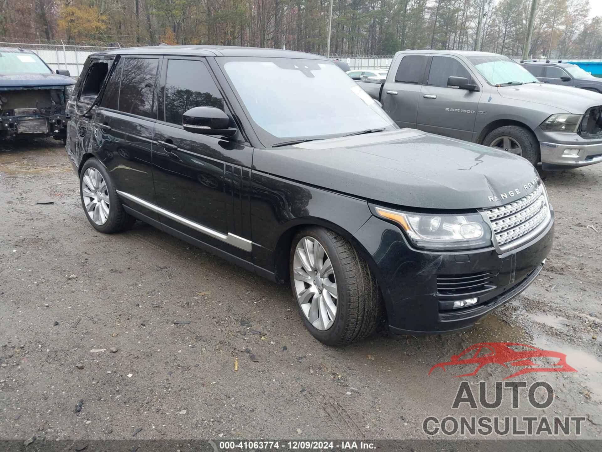 LAND ROVER RANGE ROVER 2017 - SALGS2FE9HA338308