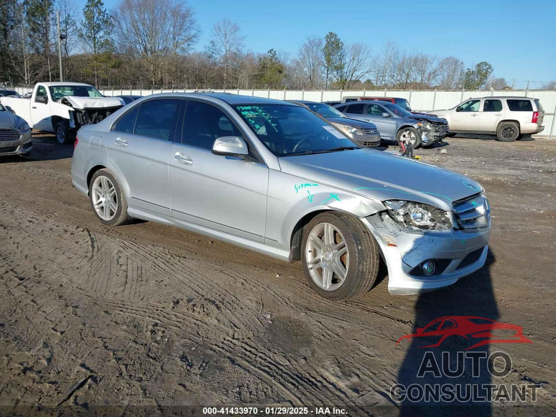 MERCEDES-BENZ C 350 2009 - WDDGF56X59R059168