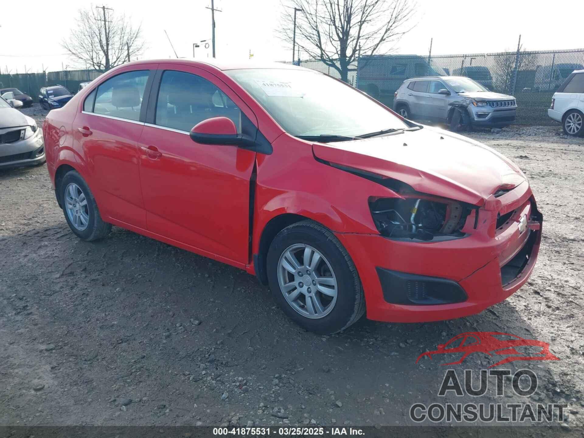 CHEVROLET SONIC 2016 - 1G1JC5SGXG4175130