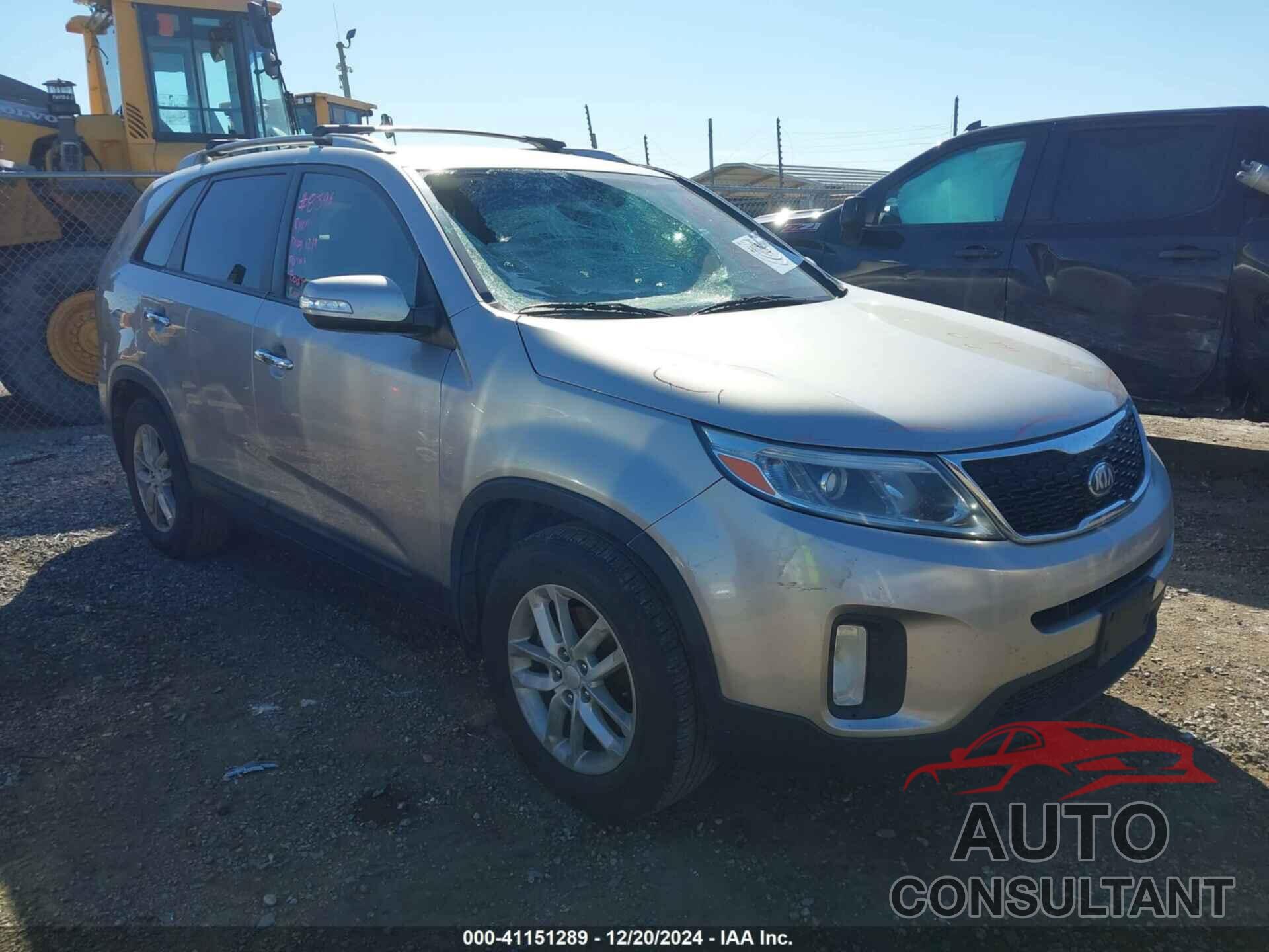 KIA SORENTO 2014 - 5XYKT4A65EG437486