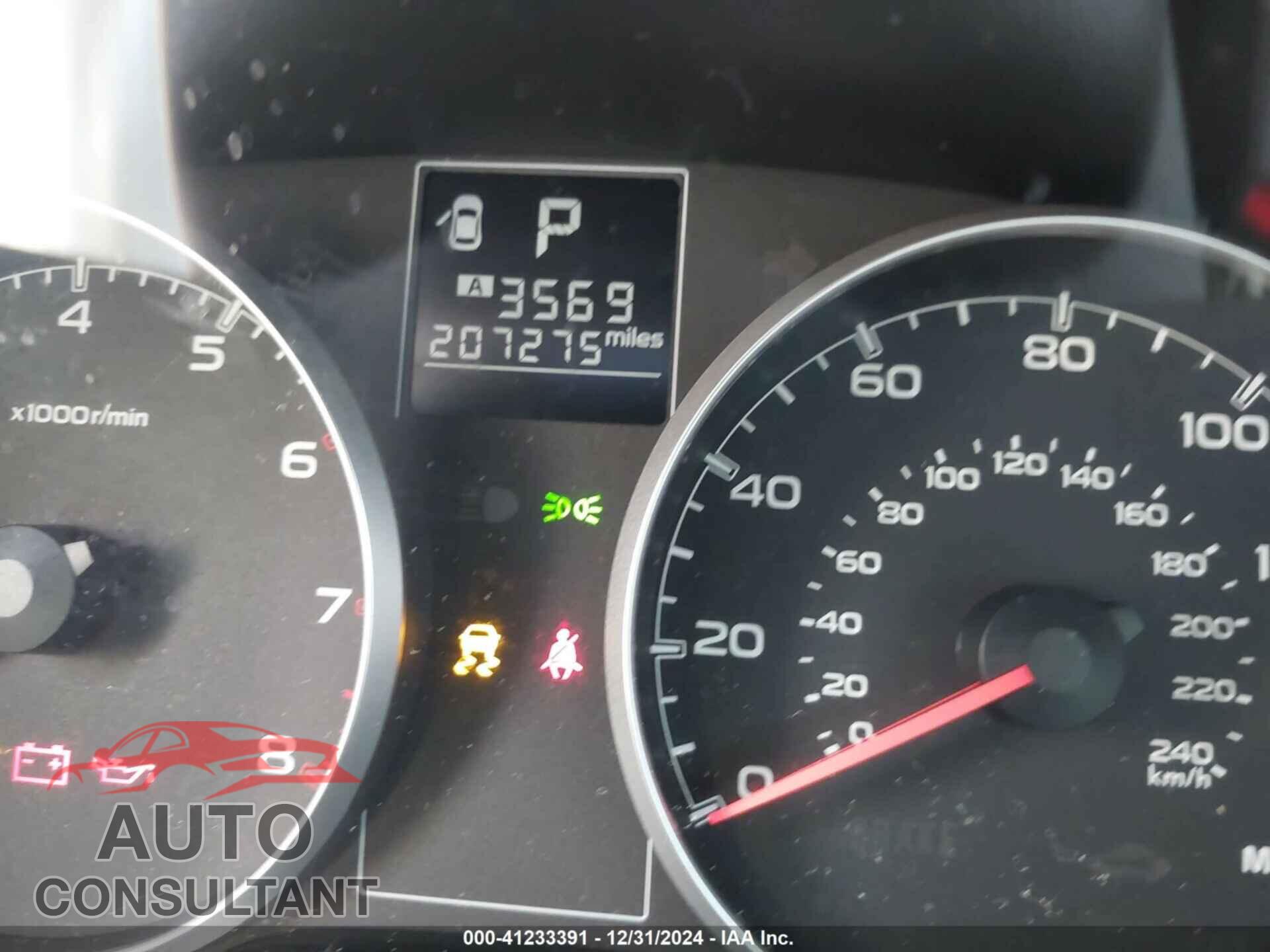 SUBARU OUTBACK 2014 - 4S4BRBCC2E3209824