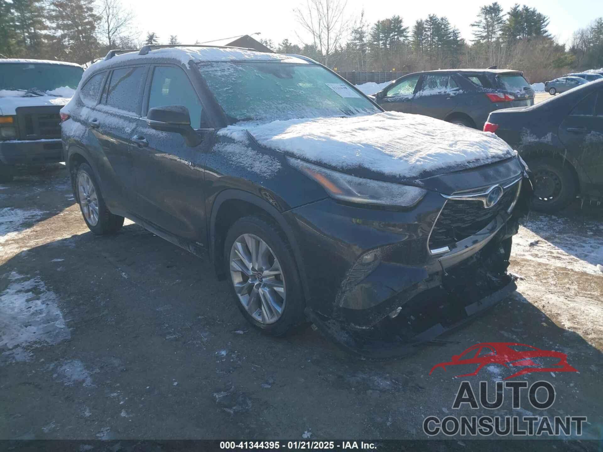 TOYOTA HIGHLANDER 2021 - 5TDXBRCH3MS521098