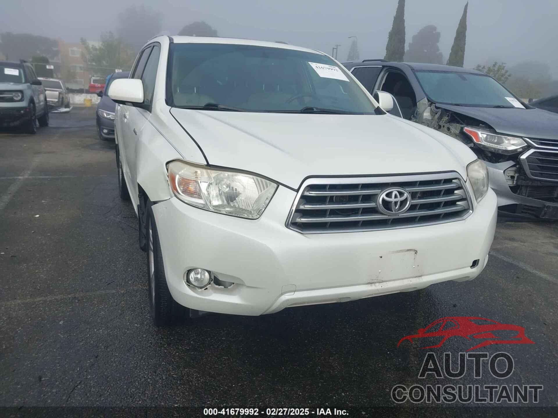 TOYOTA HIGHLANDER 2009 - JTEES42A592115204