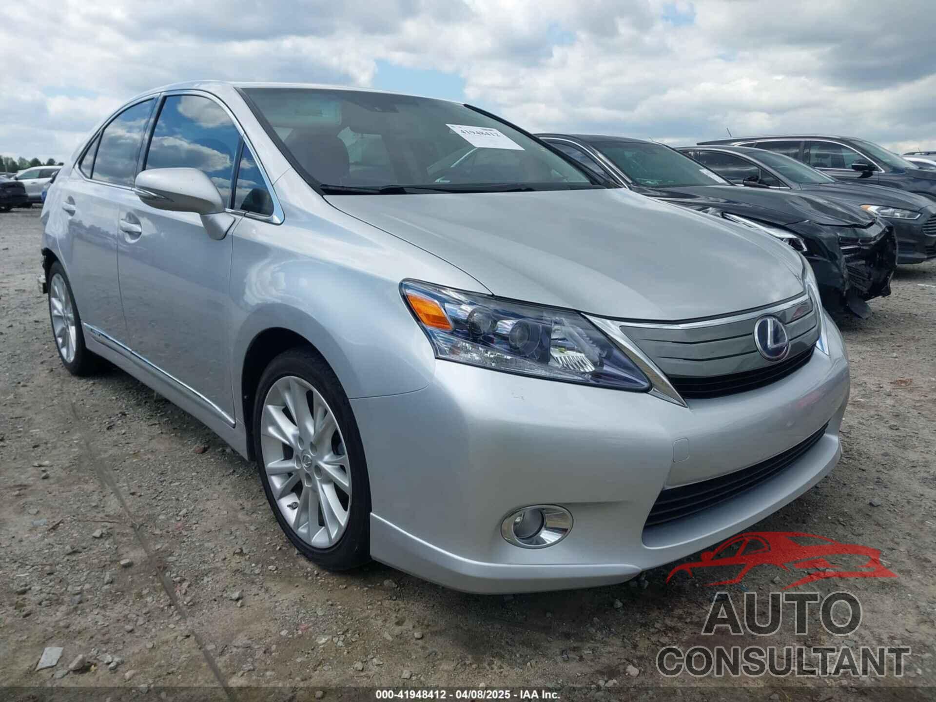 LEXUS HS 250H 2010 - JTHBB1BA6A2014293
